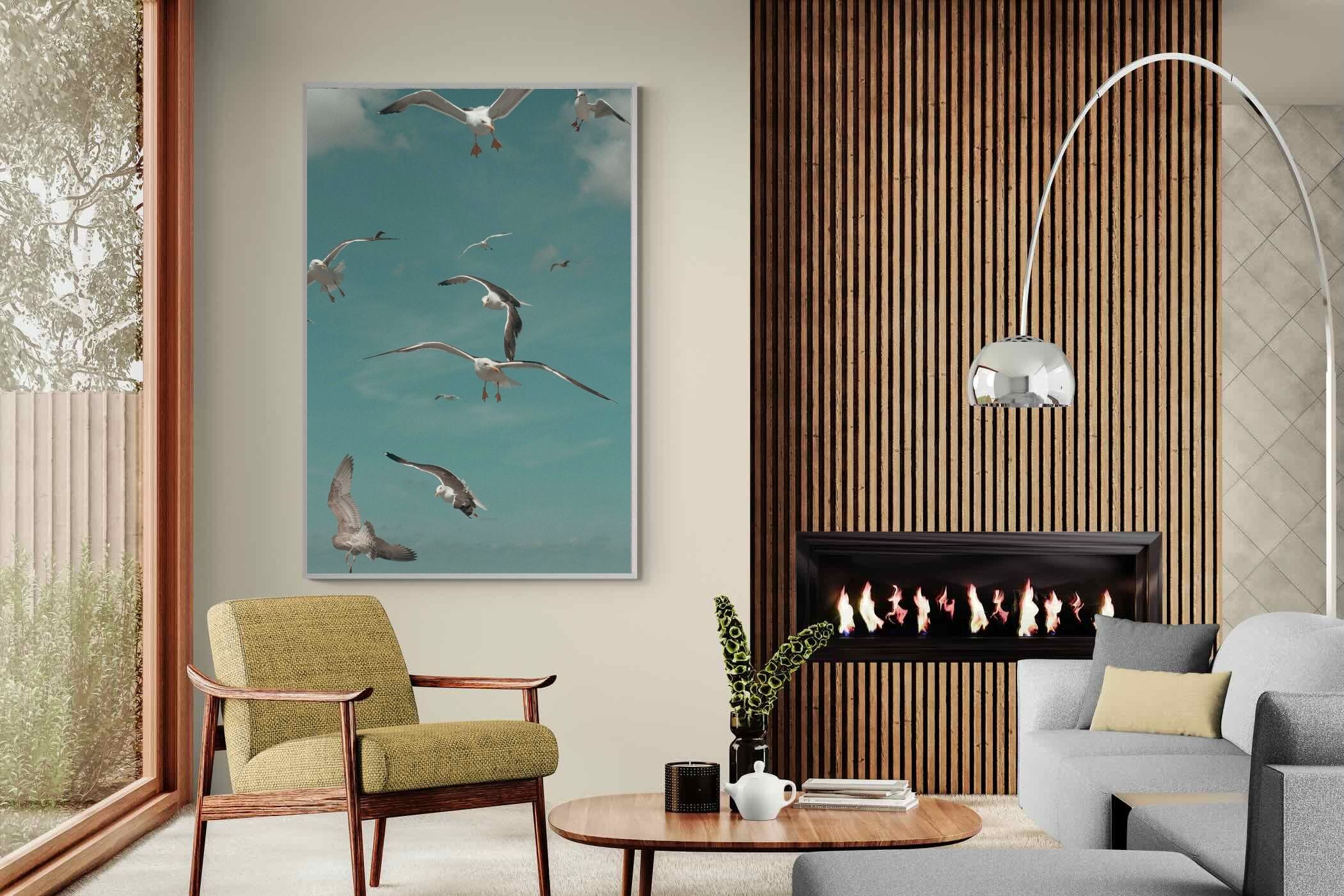 Pixalot ® Gulls in Blue