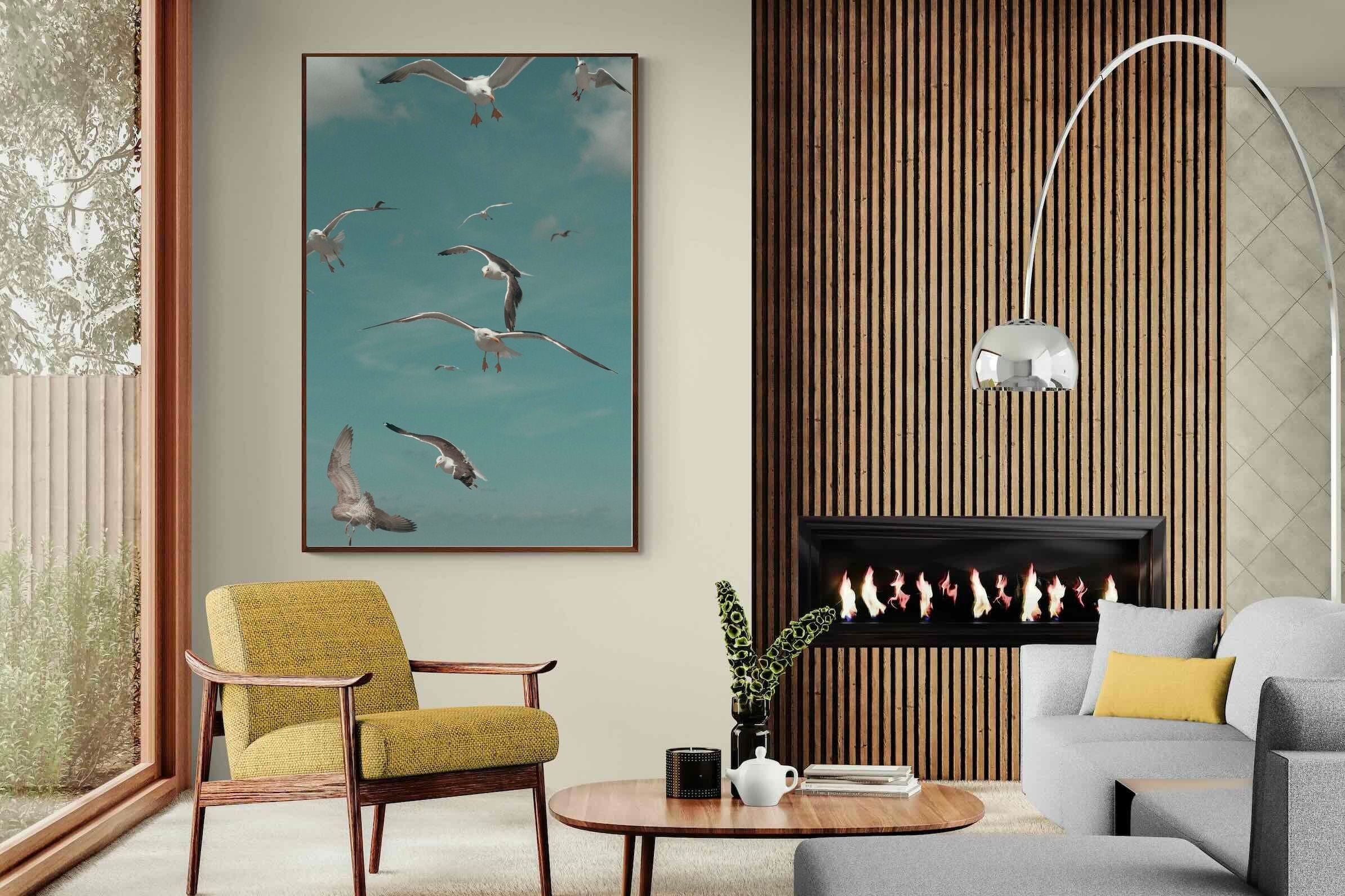 Pixalot ® Gulls in Blue