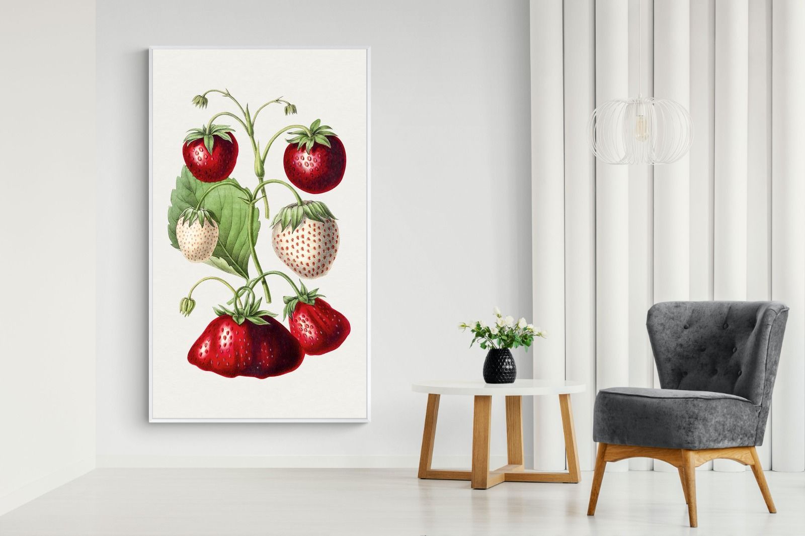 Pixalot Hand Drawn Strawberry