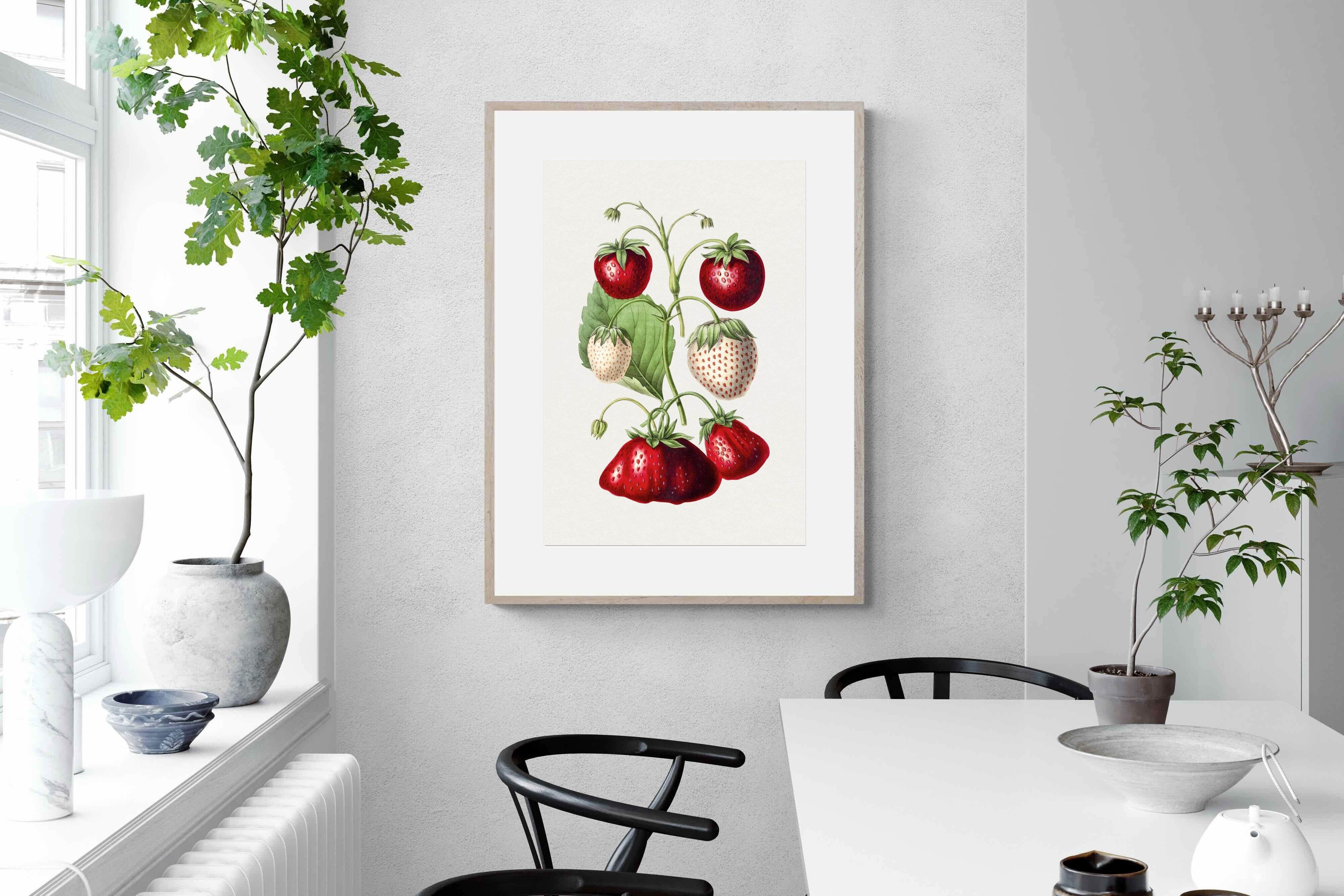 Pixalot Hand Drawn Strawberry