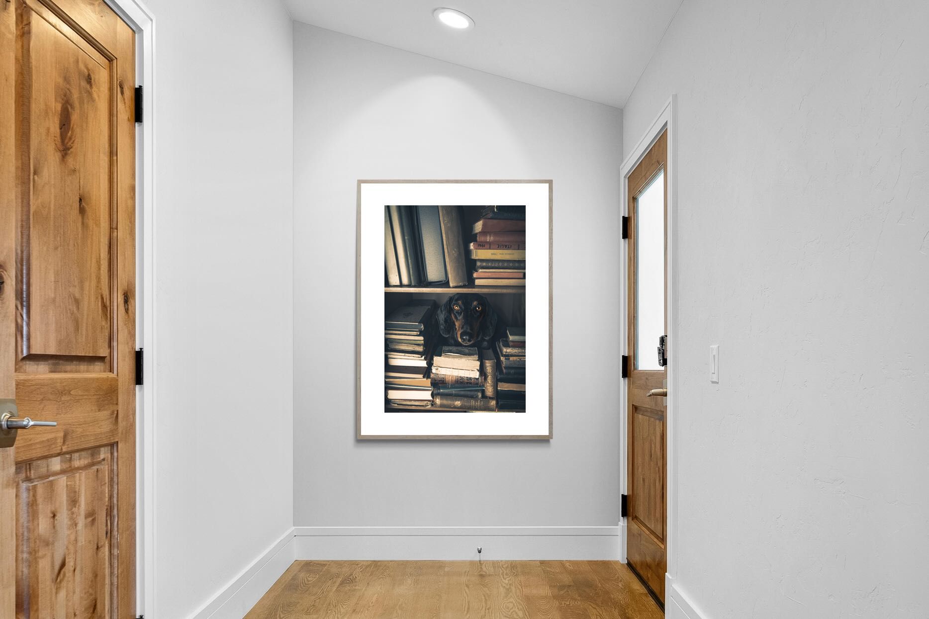 Pixalot Hound Among Books