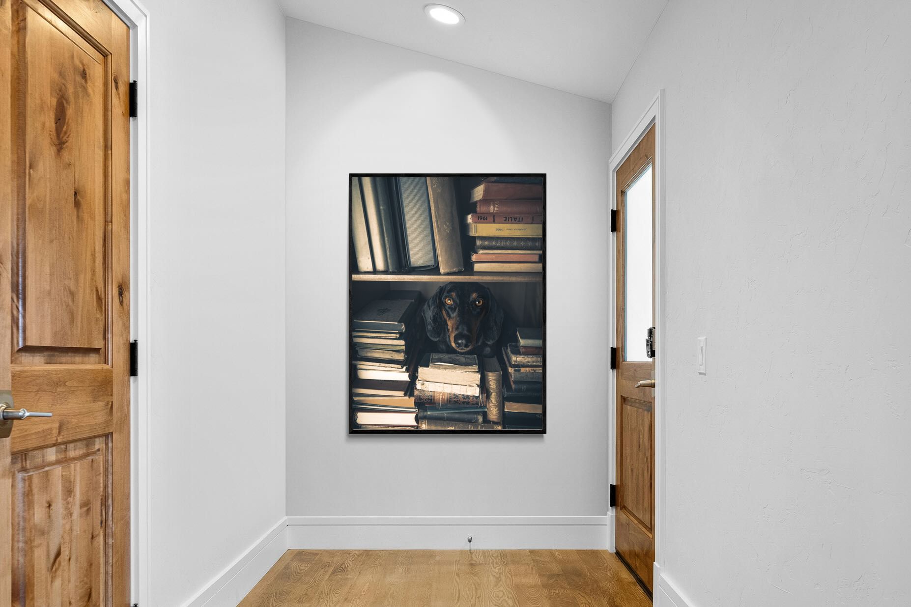 Pixalot Hound Among Books