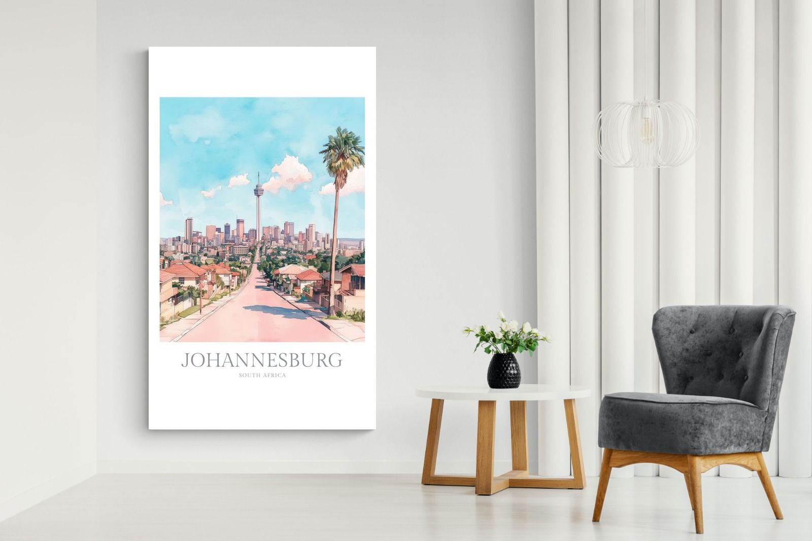 Pixalot Johannesburg Watercolour