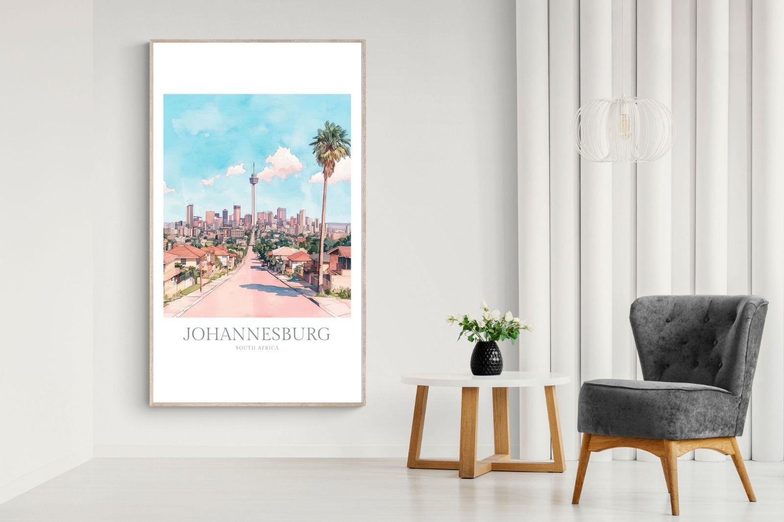 Pixalot Johannesburg Watercolour