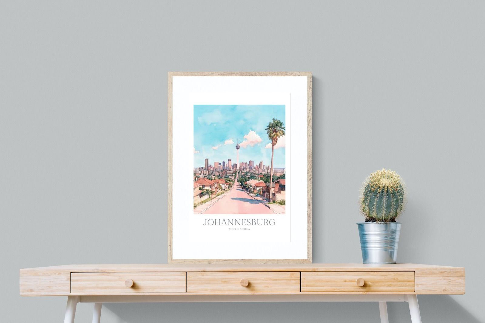 Pixalot Johannesburg Watercolour