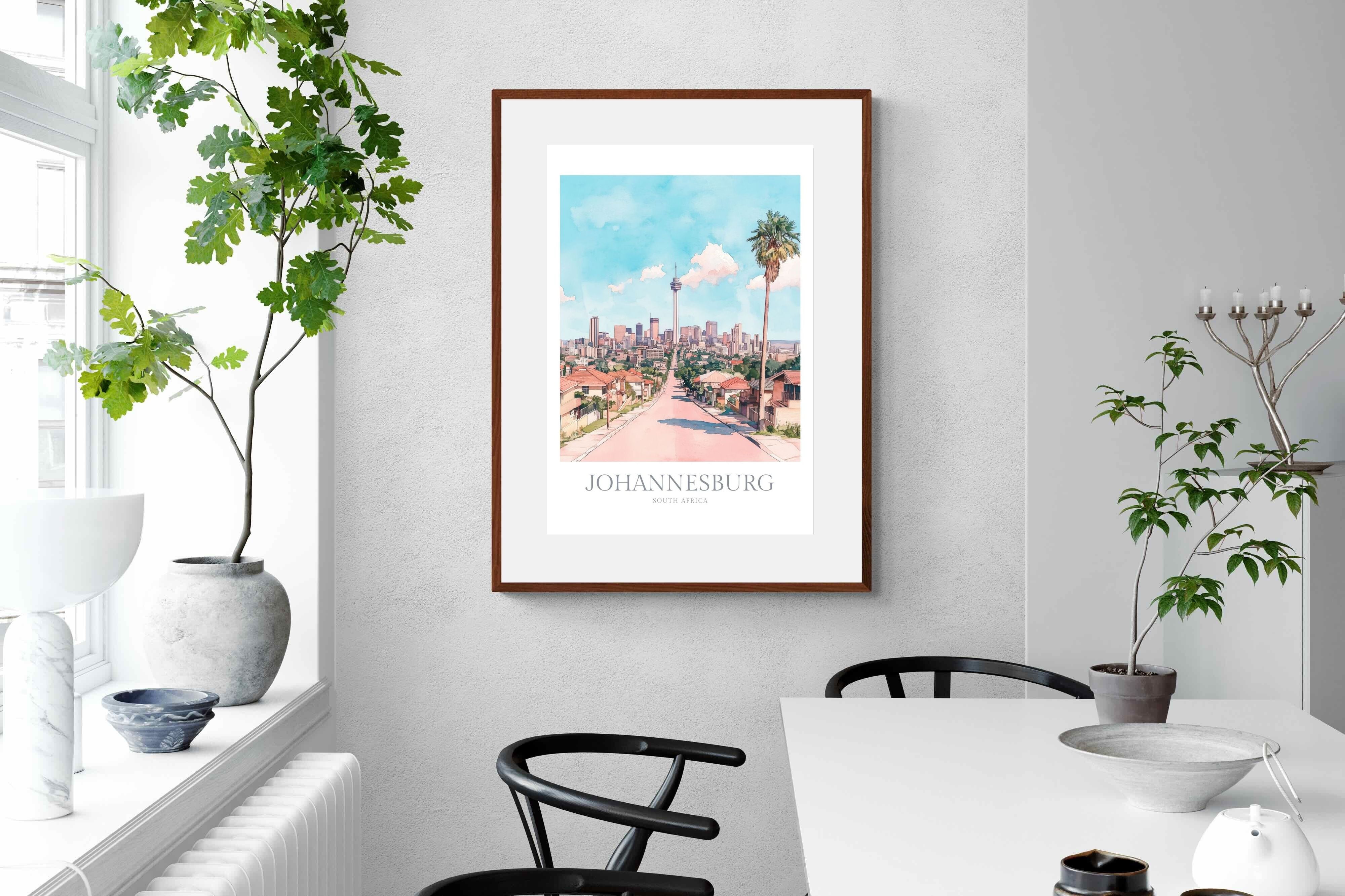 Pixalot Johannesburg Watercolour