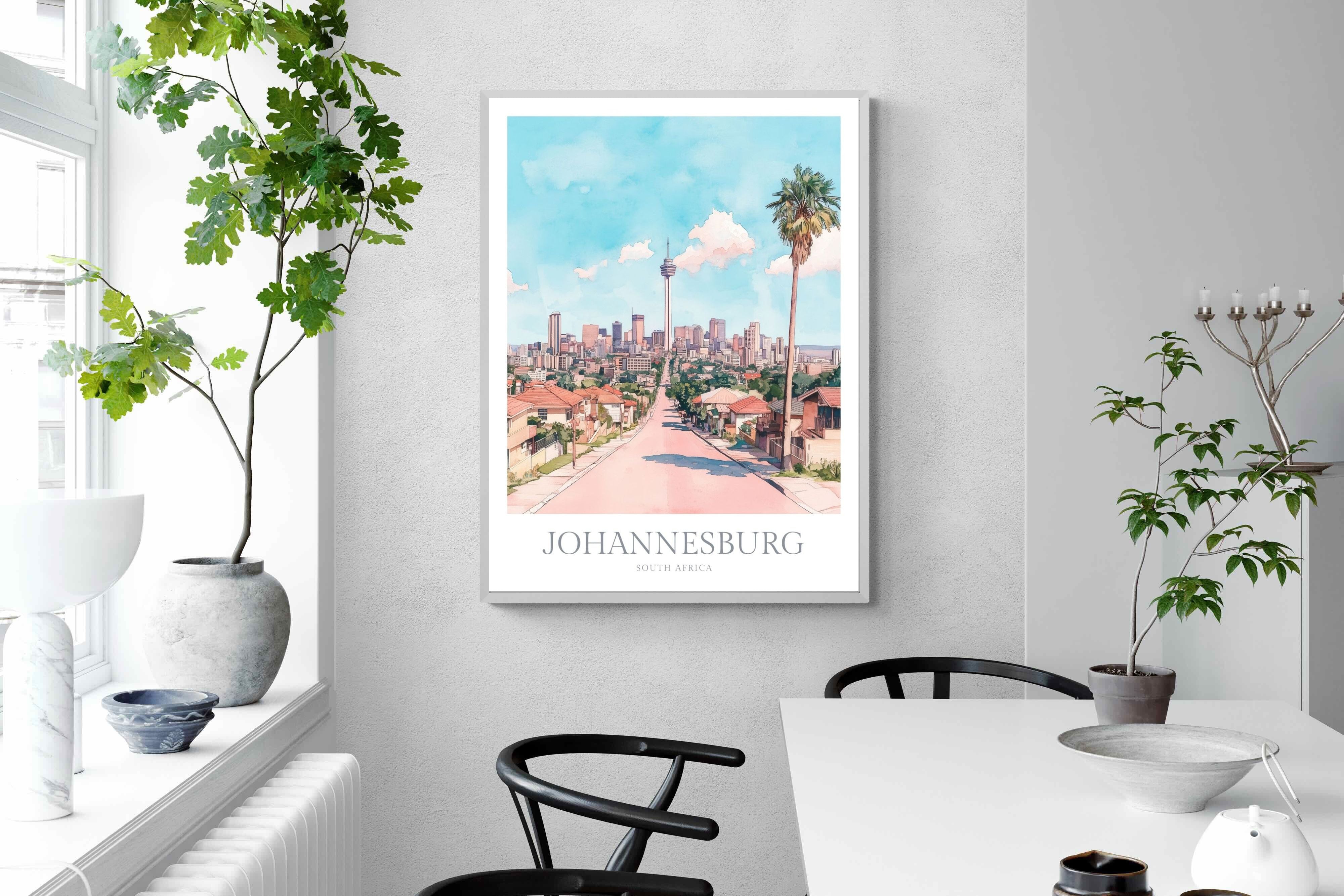 Pixalot Johannesburg Watercolour