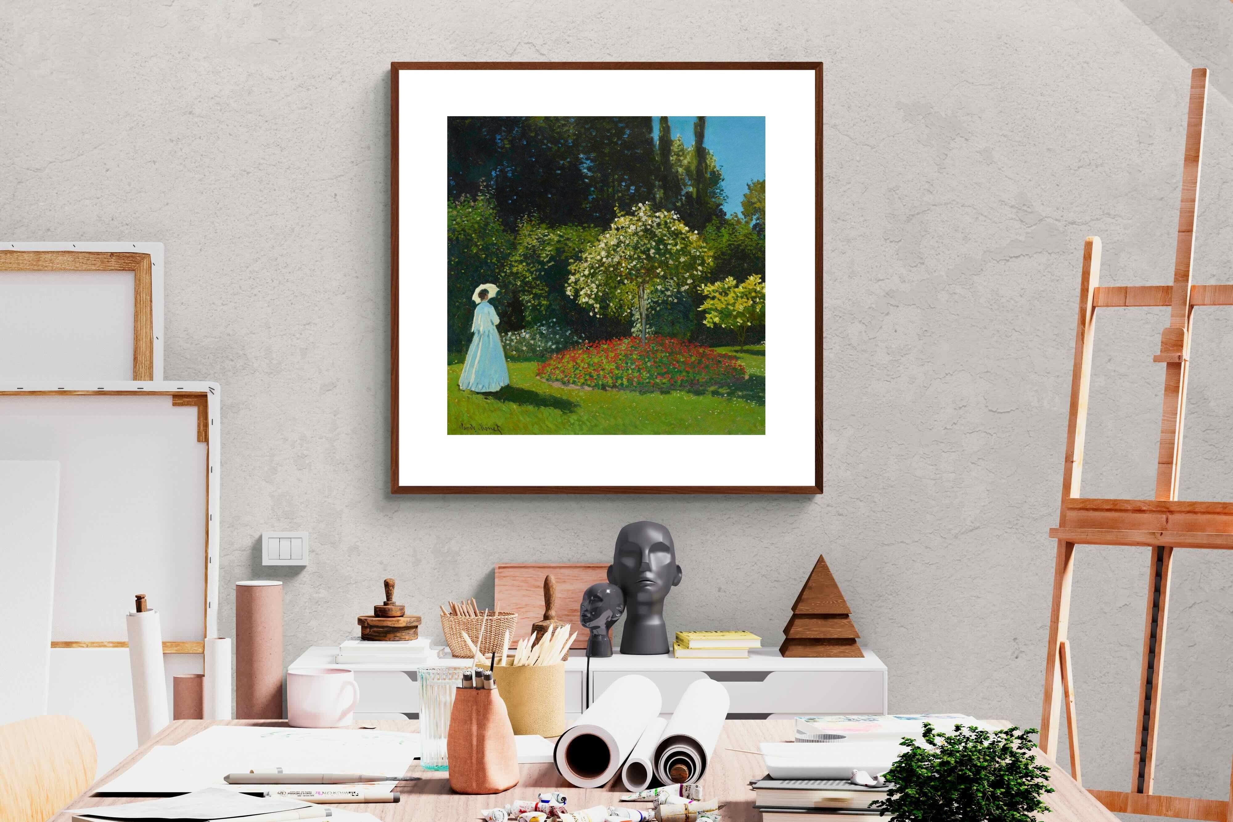 Pixalot Lady in the Garden