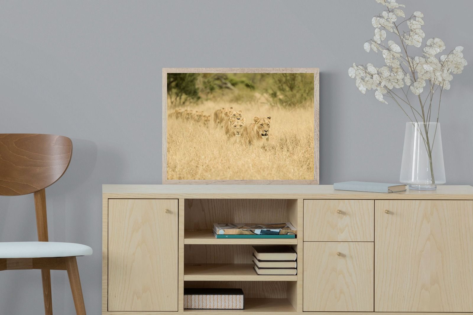 Pixalot Lionesses in Formation