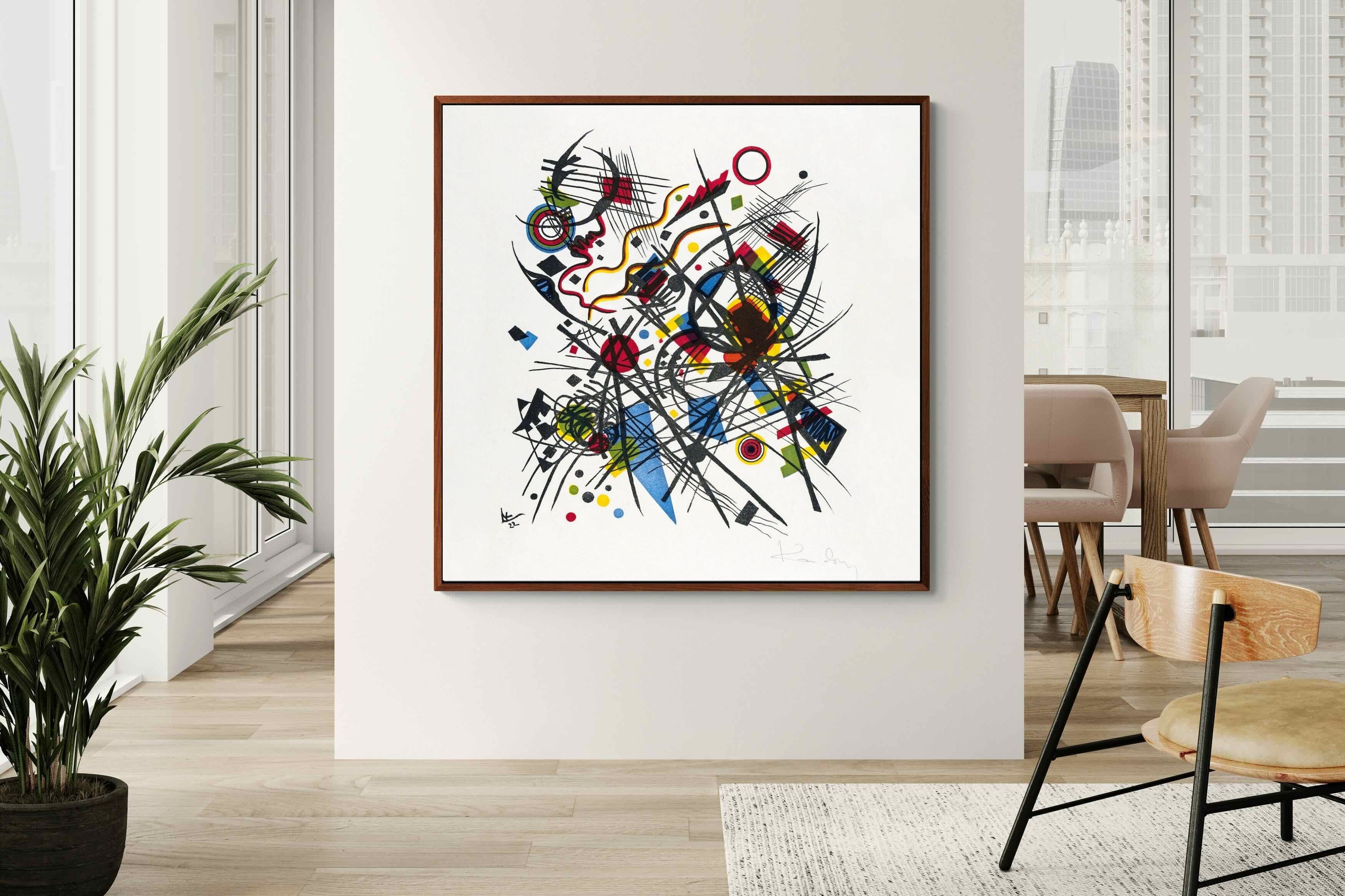 Pixalot Lithographie fur die Vierte Bauhausmappe