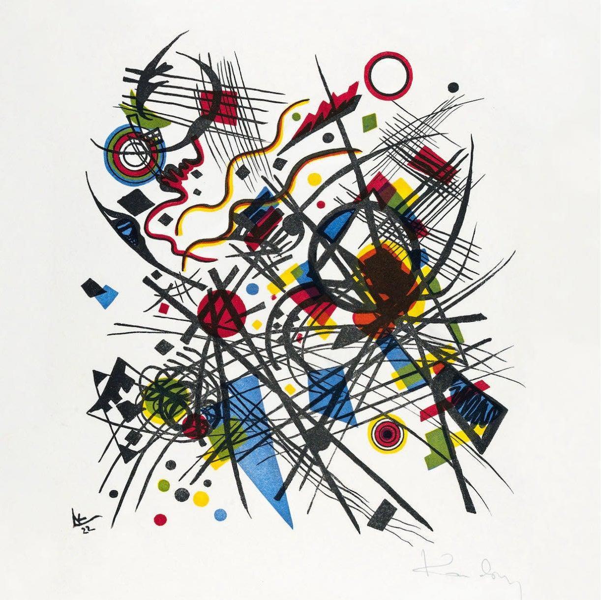 Lithographie fur die Vierte Bauhausmappe