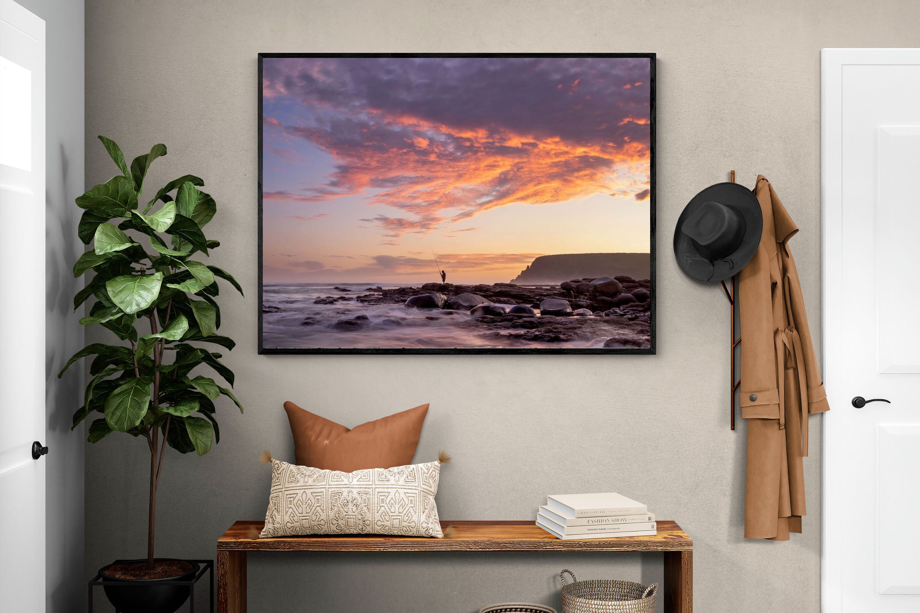 Pixalot Lone Fisherman