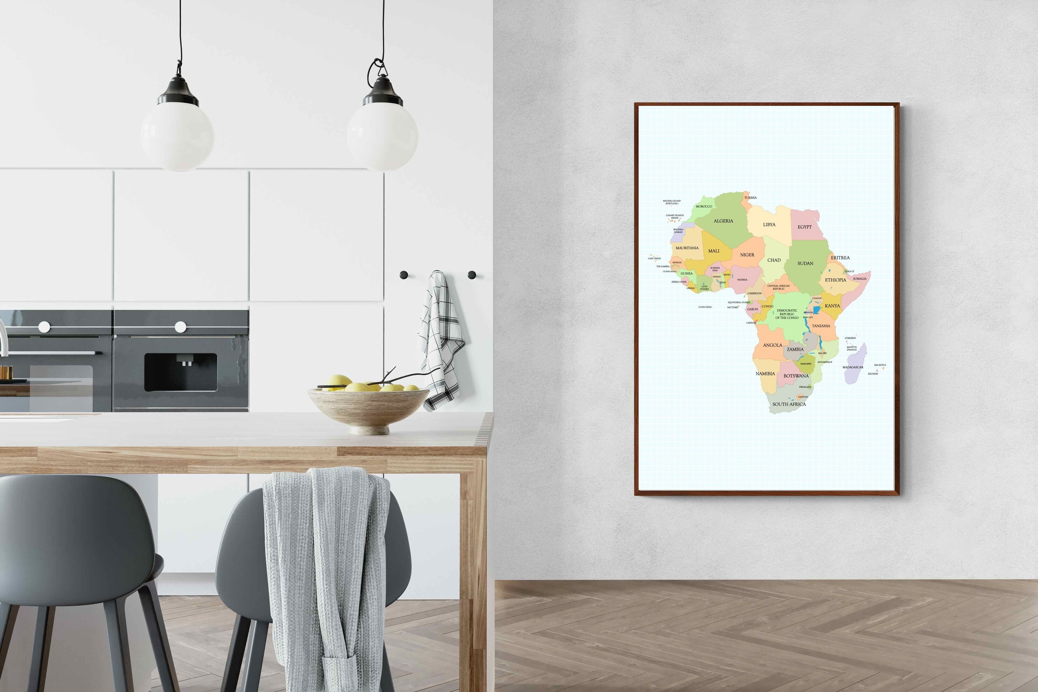 Pixalot ® Map of Africa