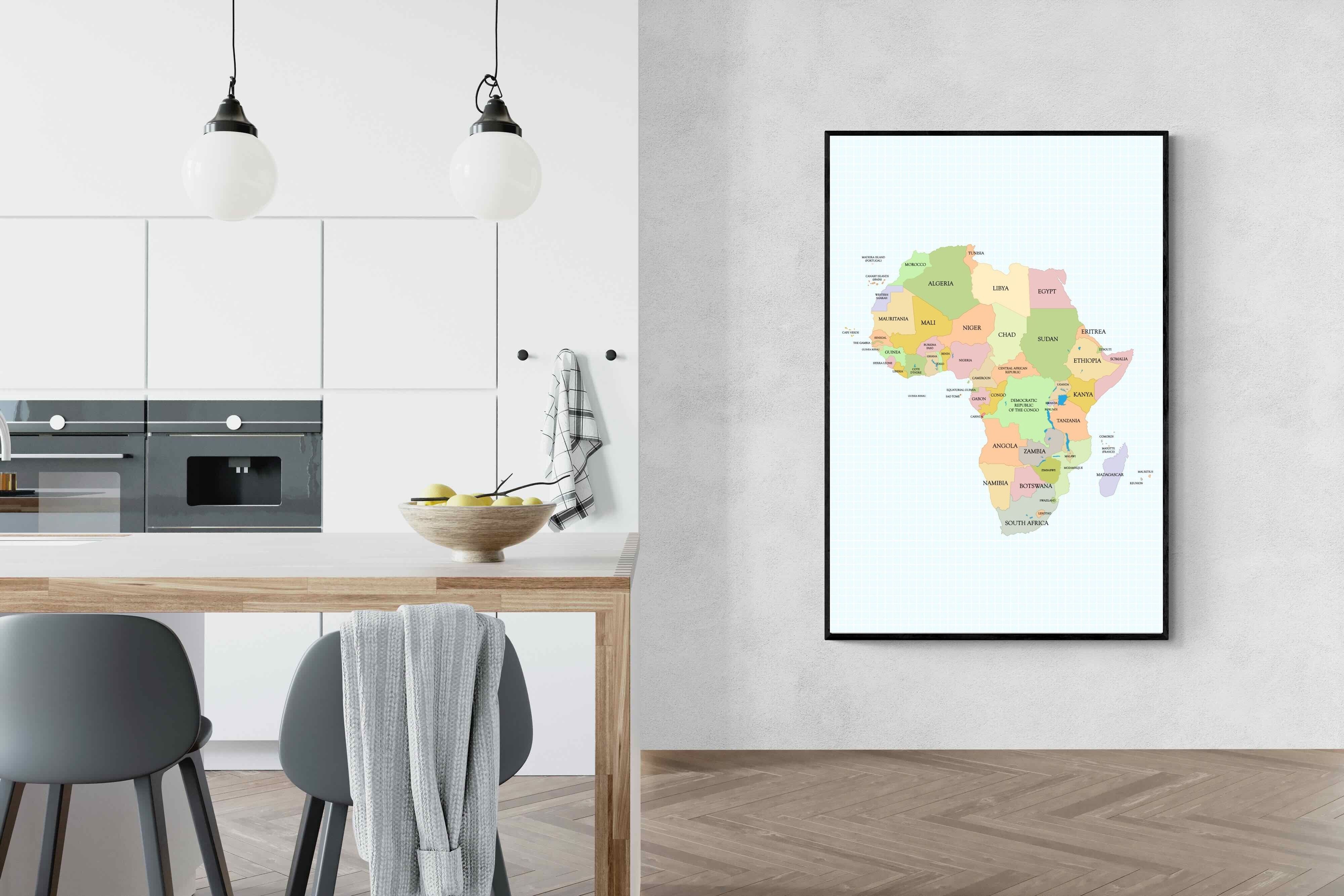 Pixalot ® Map of Africa