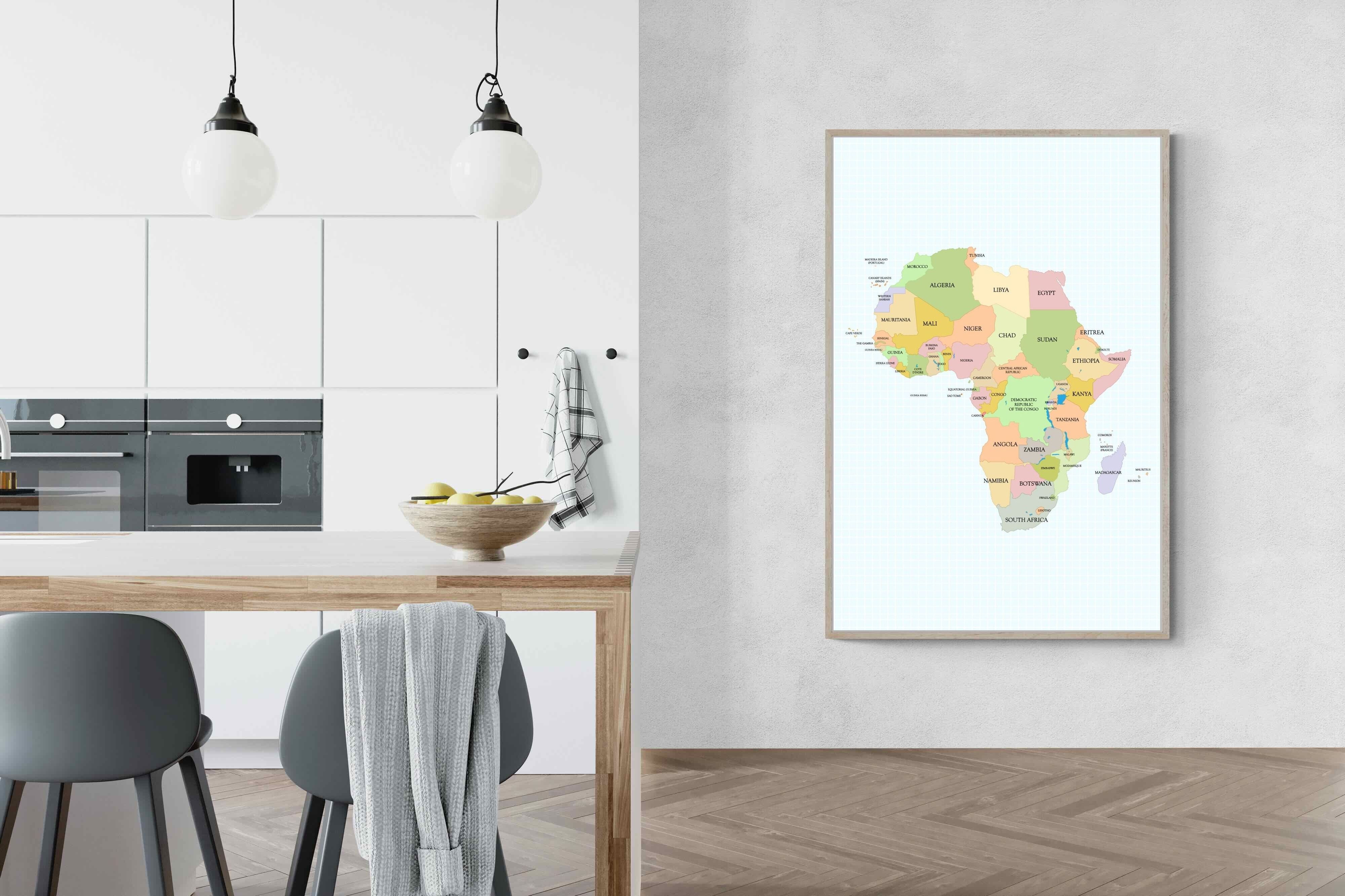 Pixalot ® Map of Africa