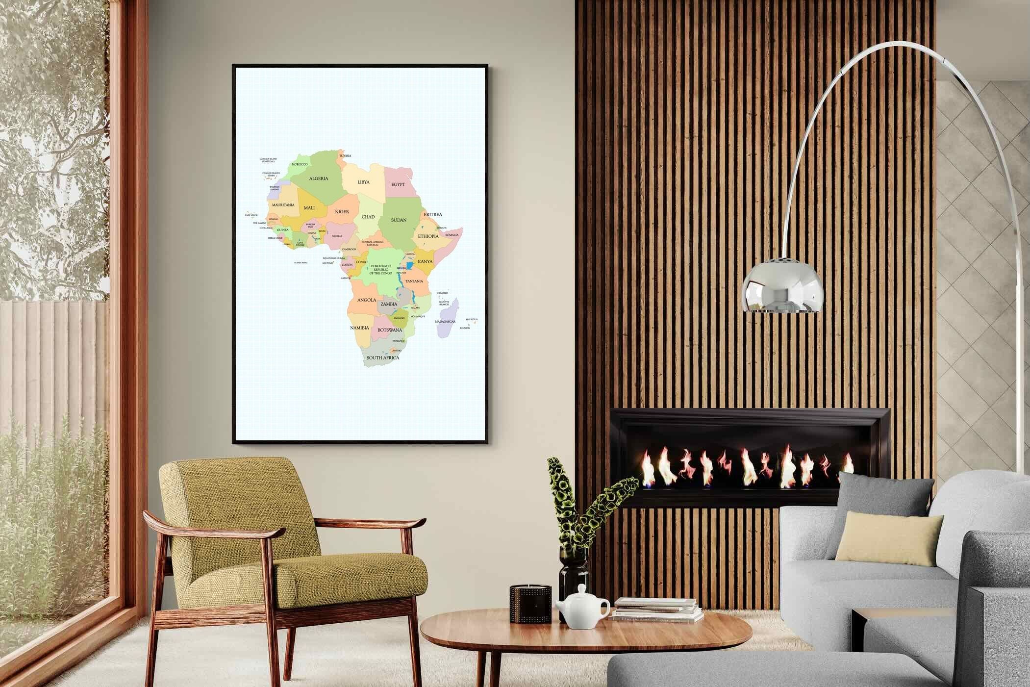 Pixalot ® Map of Africa