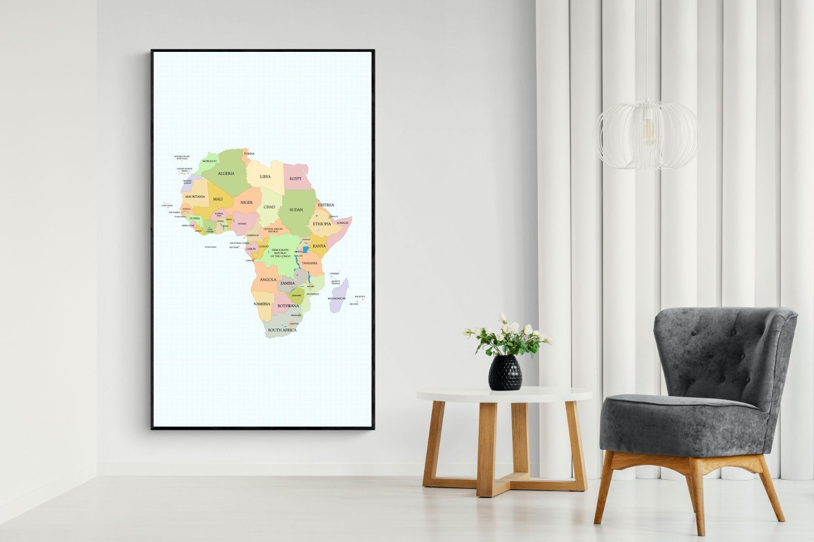 Pixalot ® Map of Africa