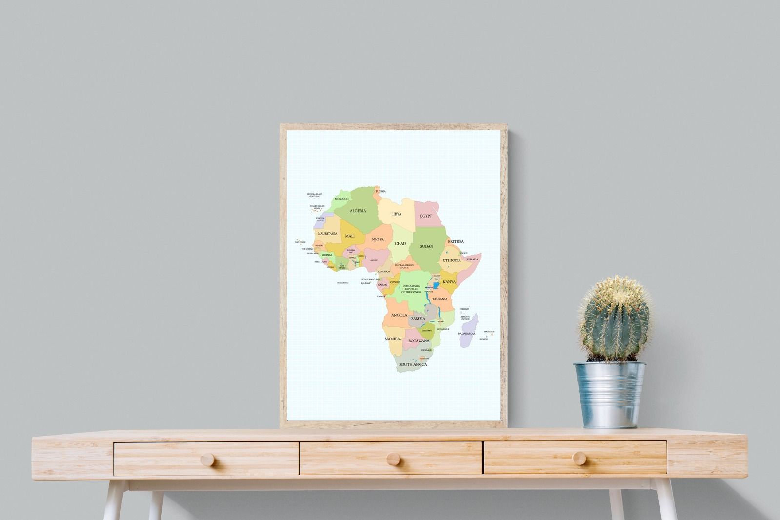 Pixalot ® Map of Africa