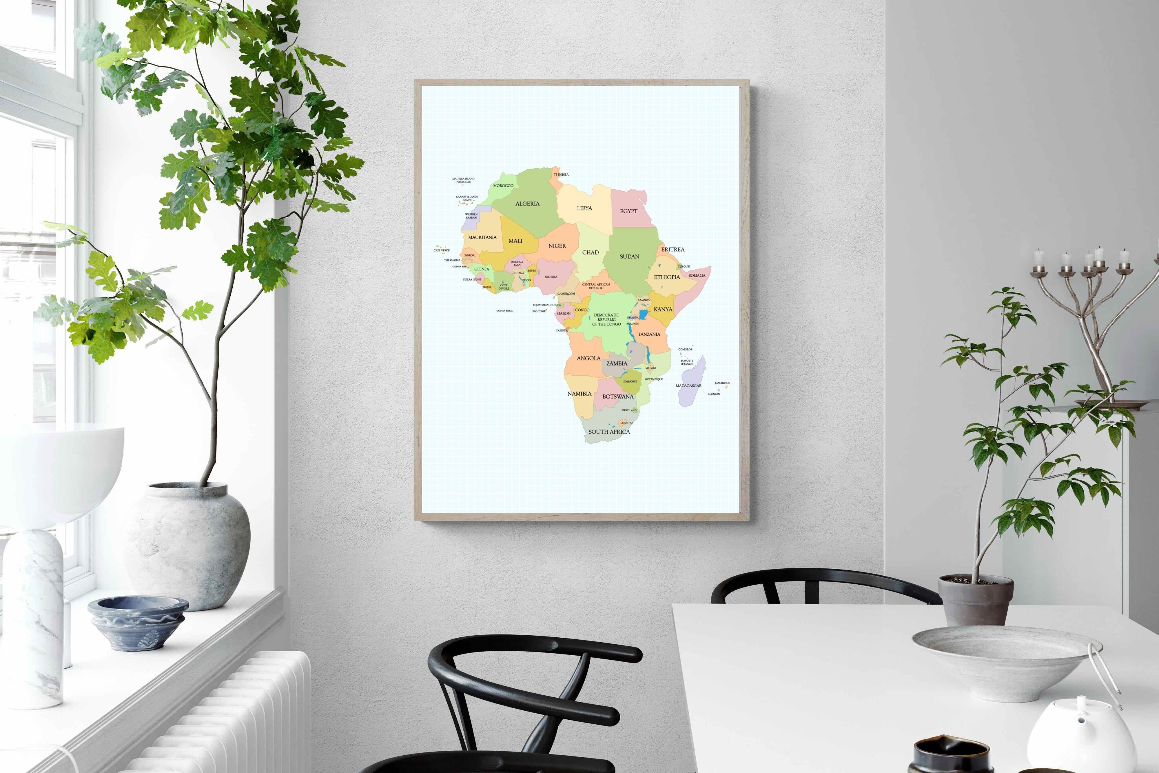 Pixalot ® Map of Africa