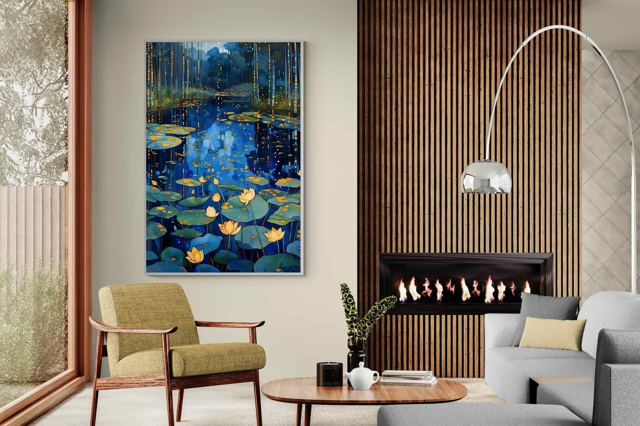 Pixalot ® Moonlit Lily Pond