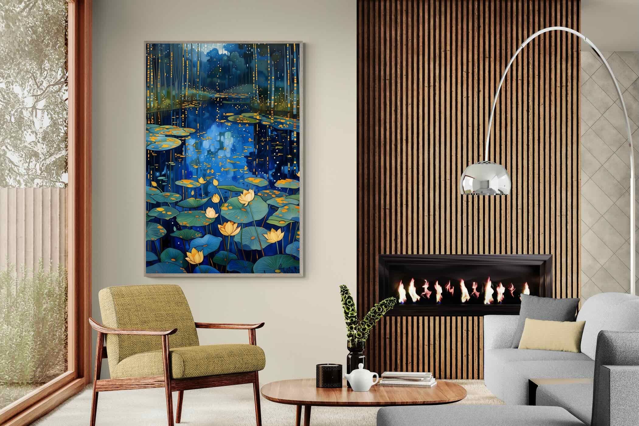 Pixalot ® Moonlit Lily Pond