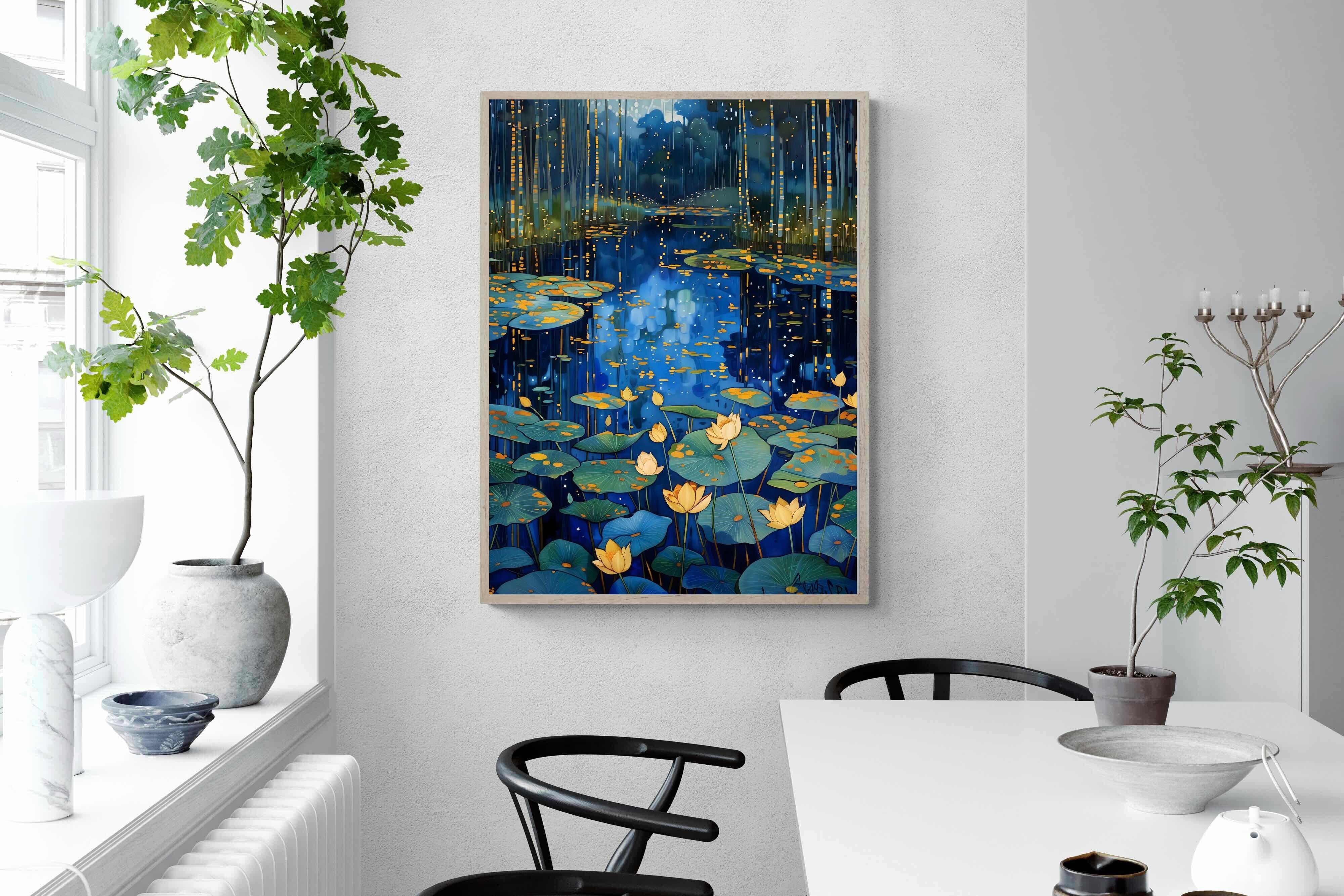 Pixalot ® Moonlit Lily Pond