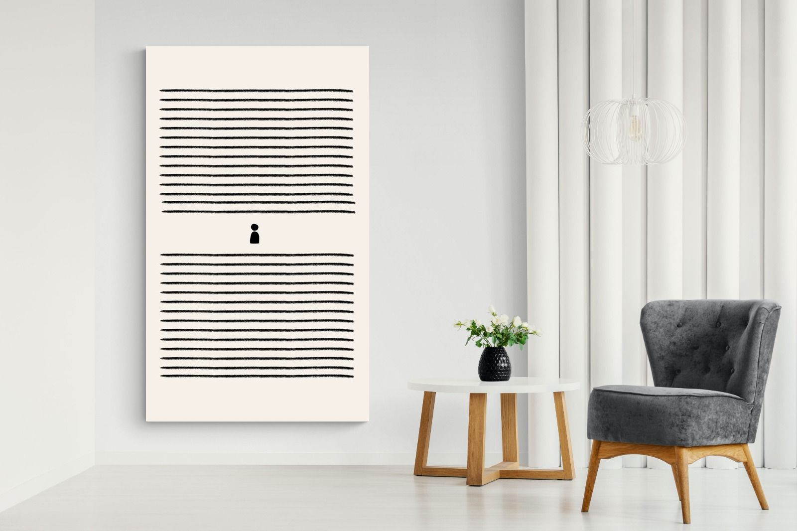 Pixalot Moses Minimalist Illustration