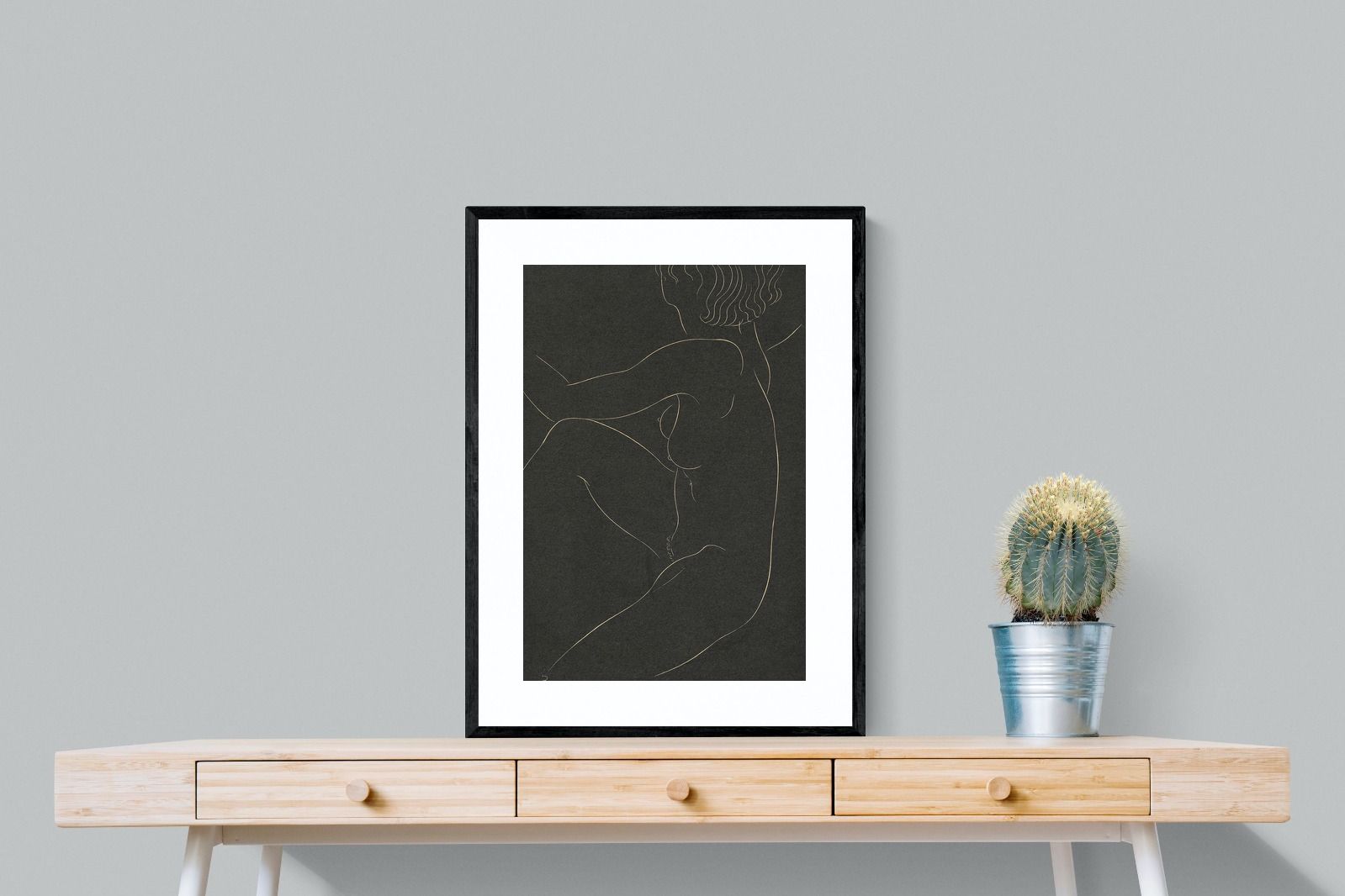 Pixalot Nude Line Drawing