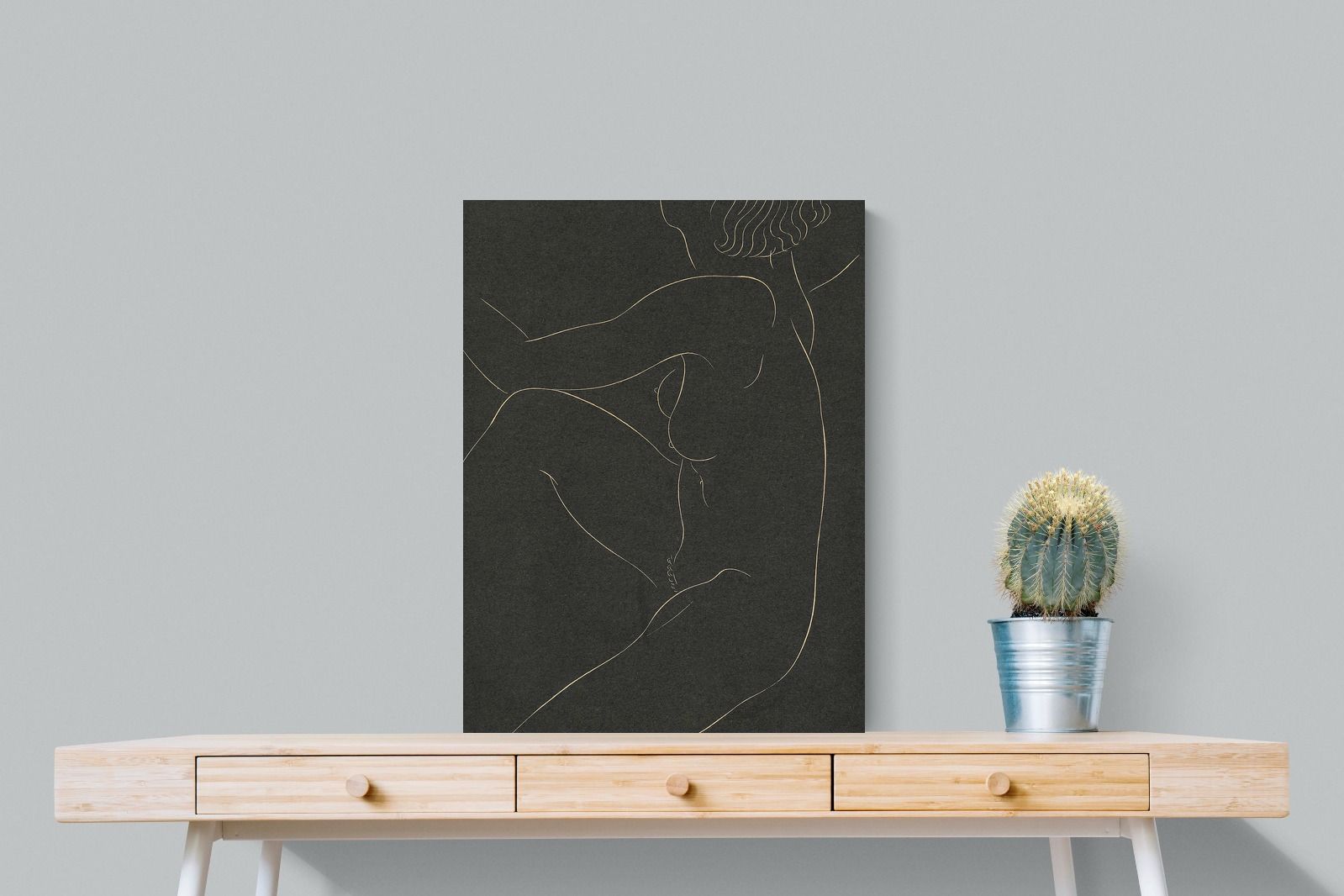 Pixalot Nude Line Drawing