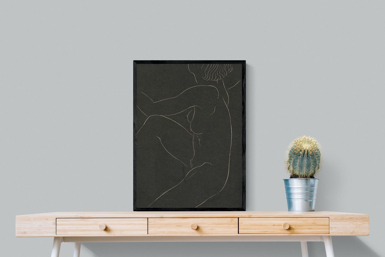 Pixalot Nude Line Drawing