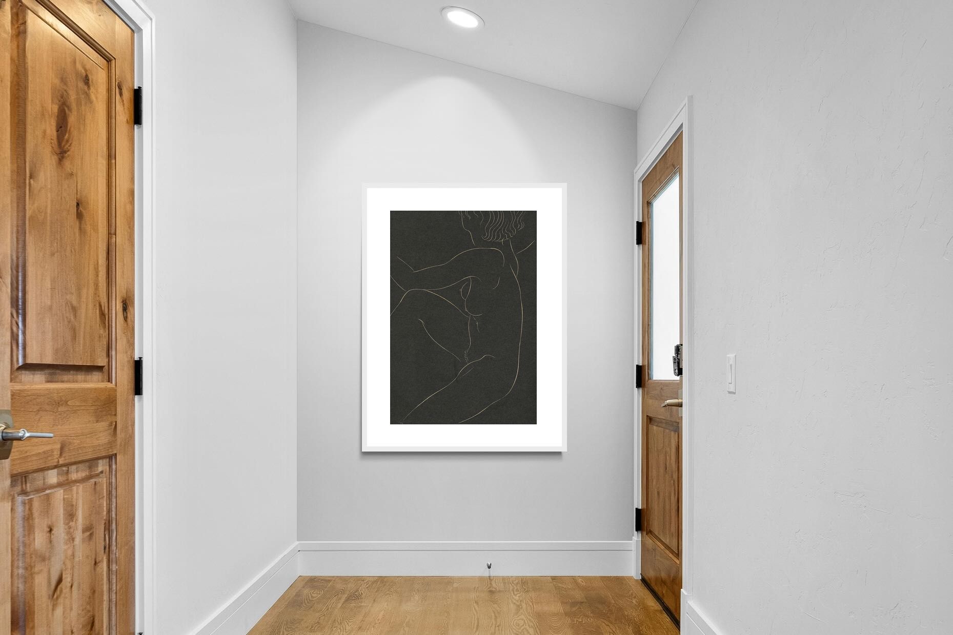 Pixalot Nude Line Drawing