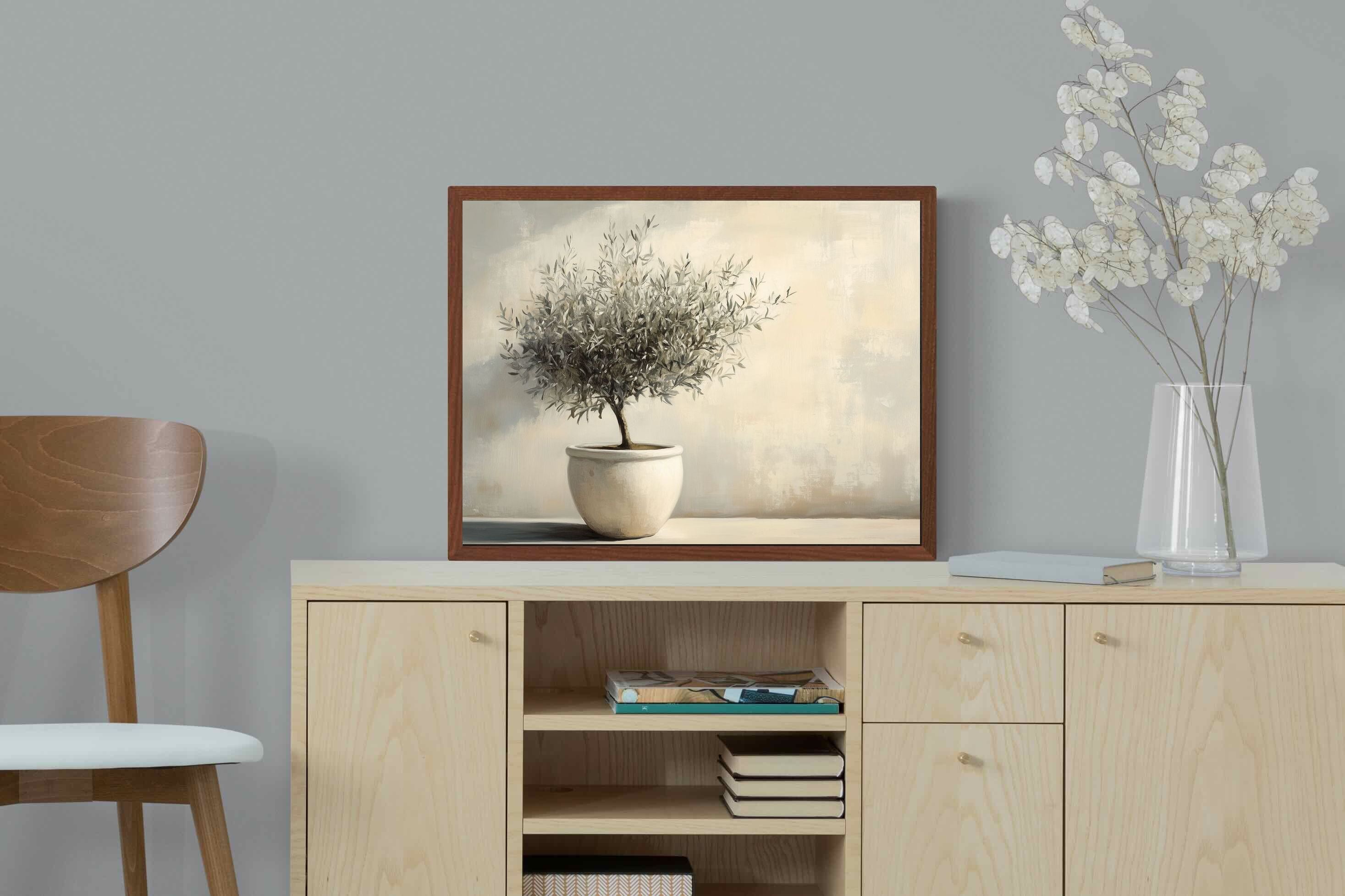 Pixalot ® Olive Tree in White Pot
