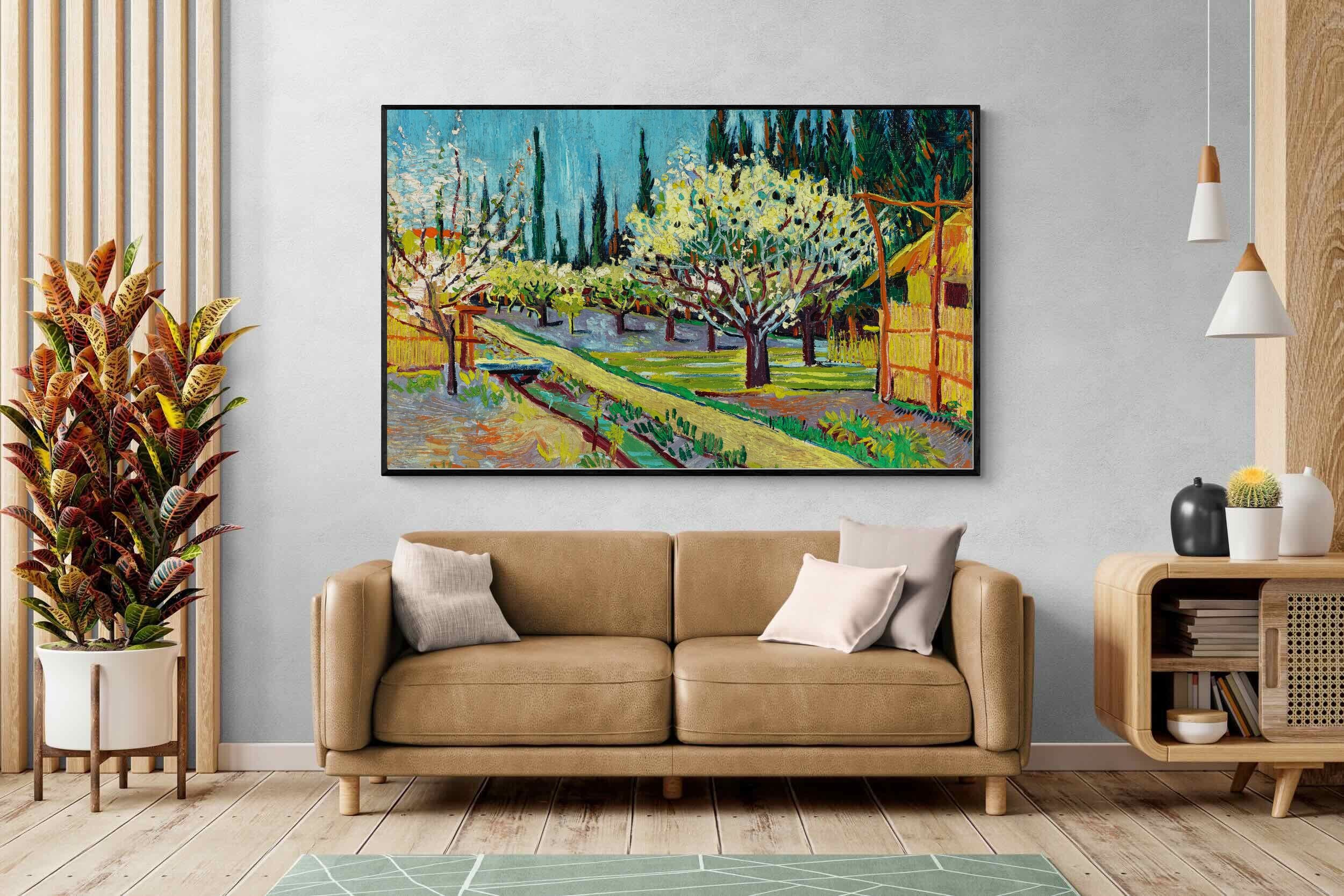 Pixalot ® Orchard Bordered by Cypresses