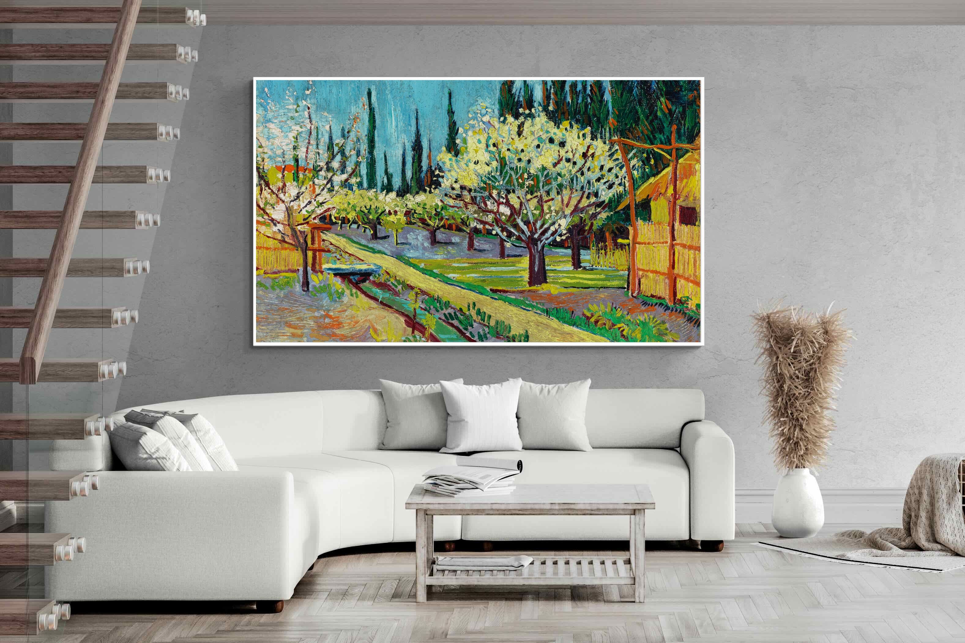 Pixalot ® Orchard Bordered by Cypresses