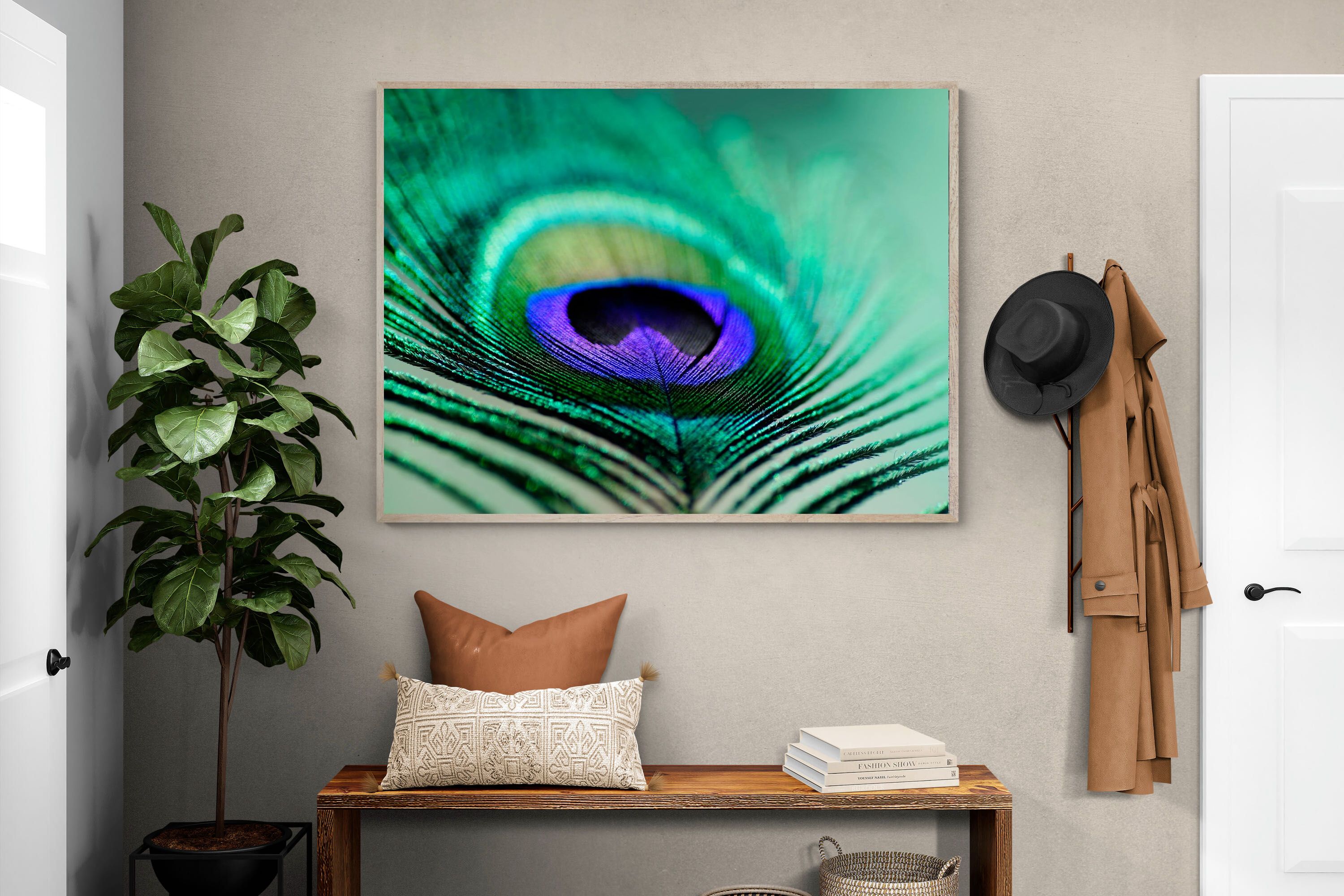 Pixalot Peacock Feather