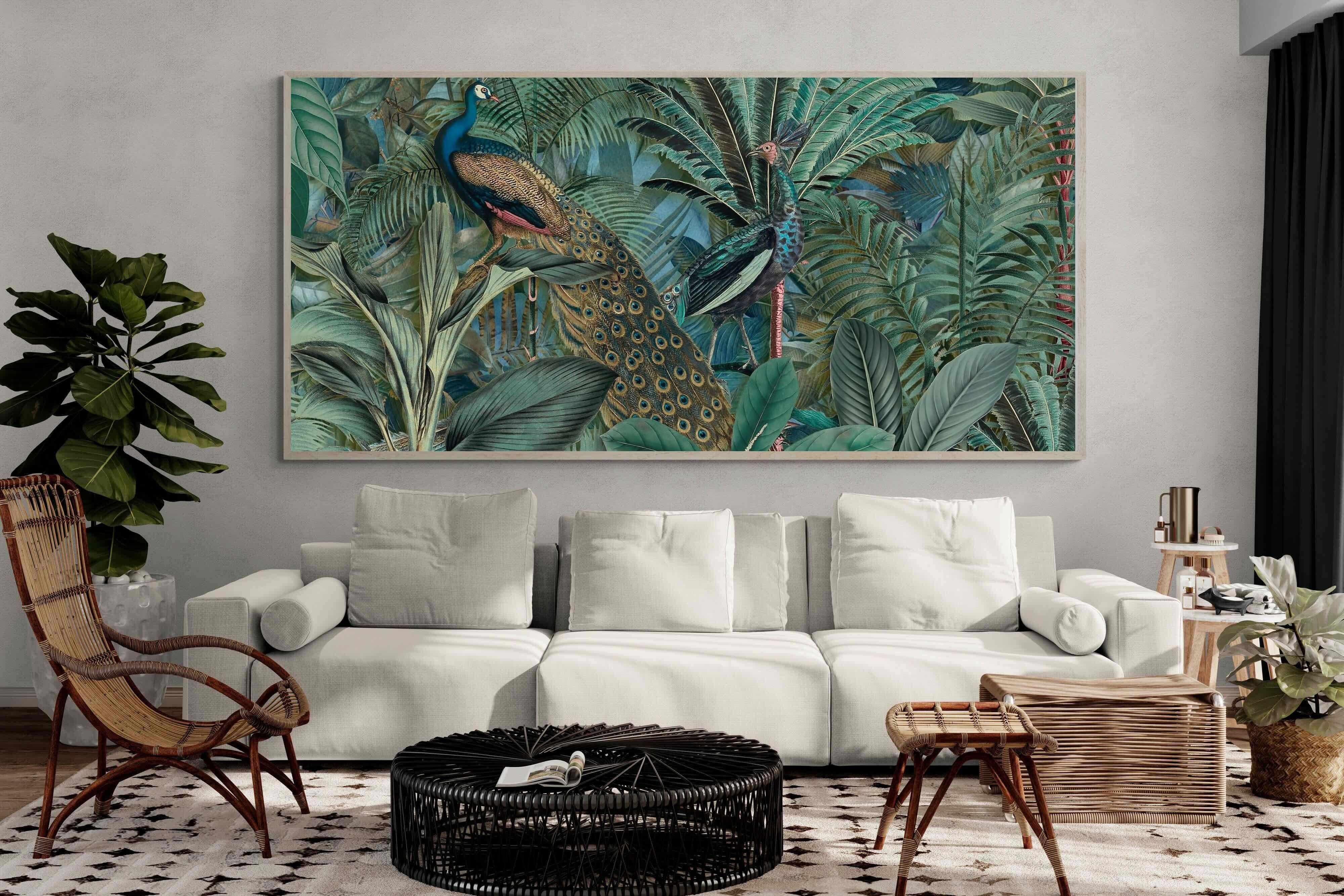 Pixalot Peacocks in Paradise