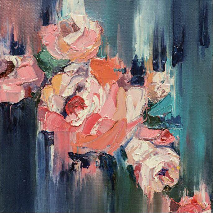 Peonies in Oil