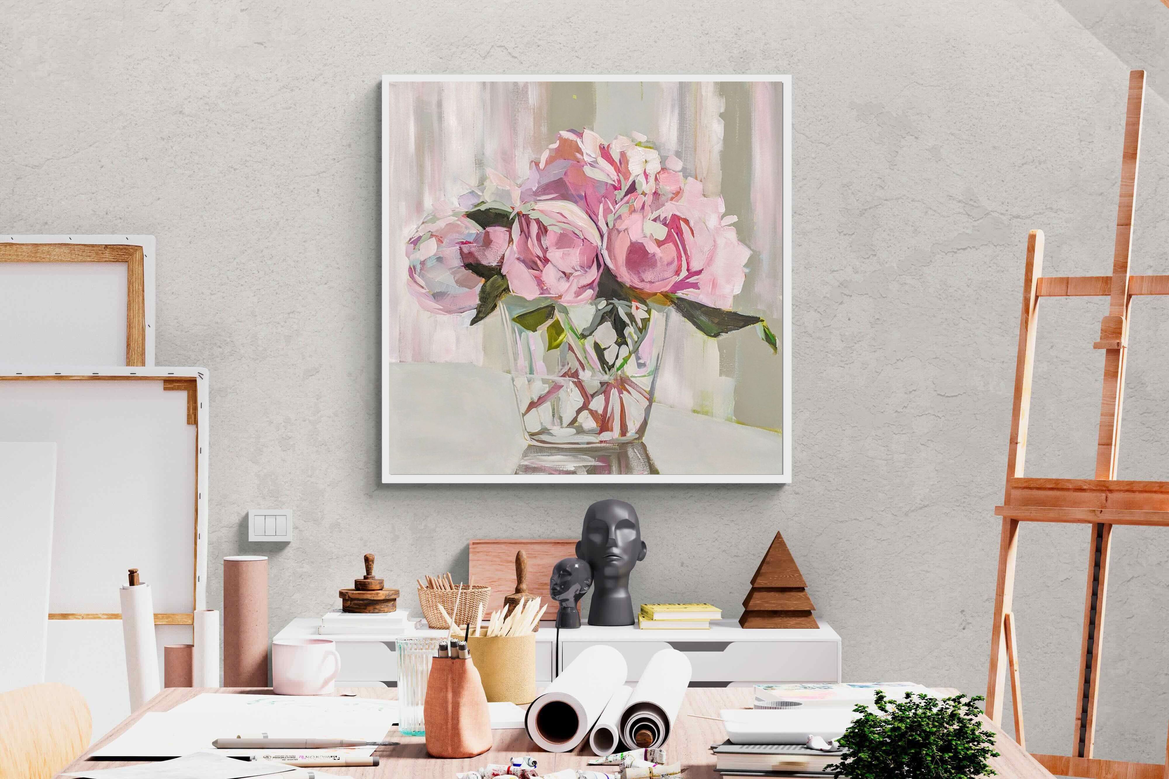 Pixalot Pink Peonie Vase