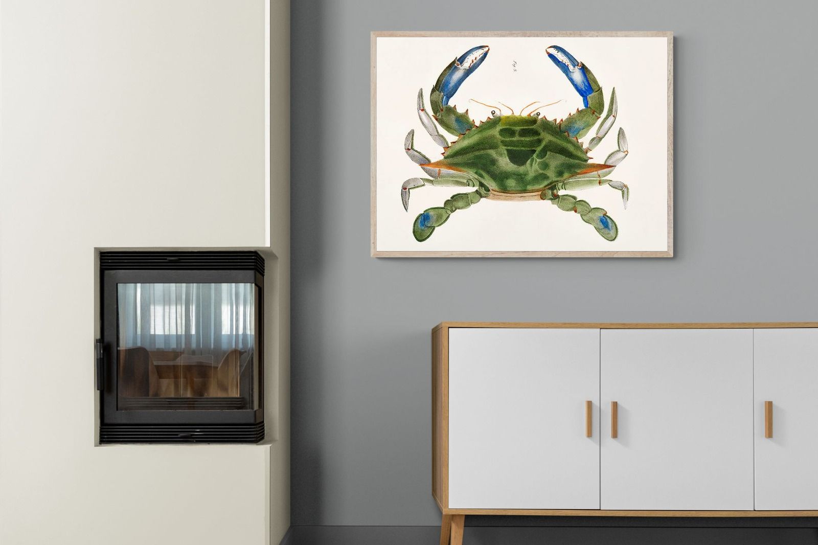 Pixalot ® Blue Crab Illustration