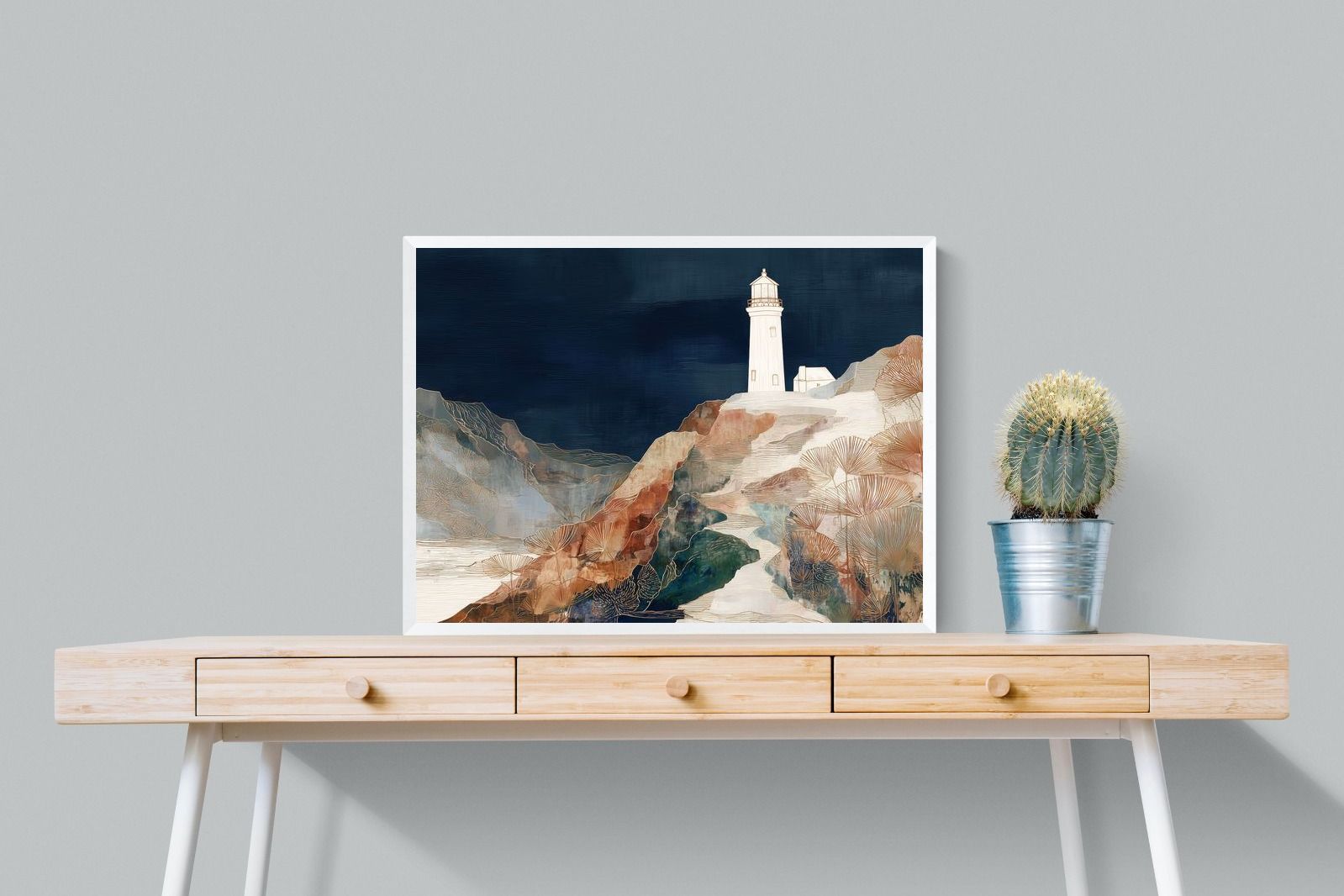 Pixalot ® Coastal Lighthouse at Night