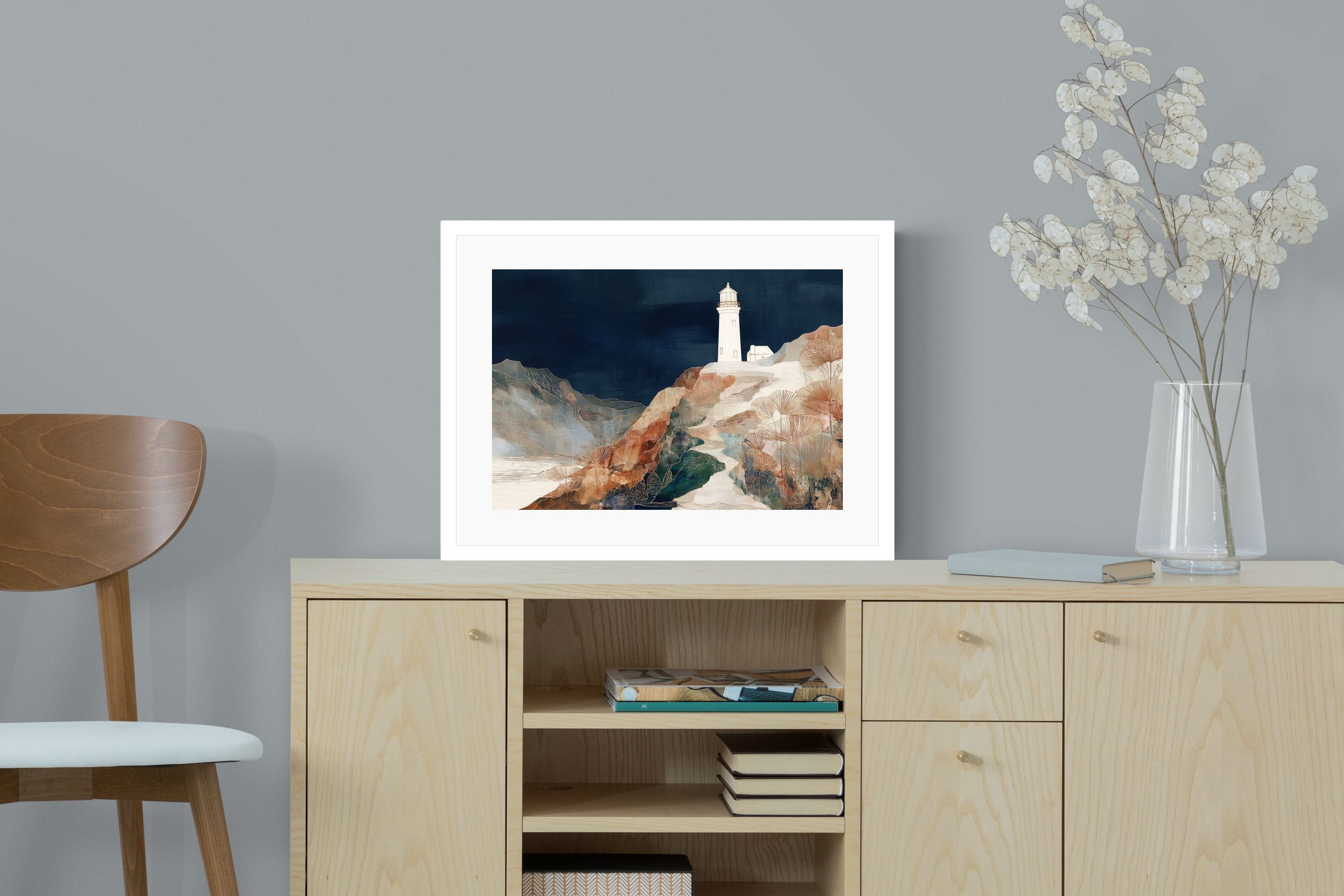 Pixalot ® Coastal Lighthouse at Night