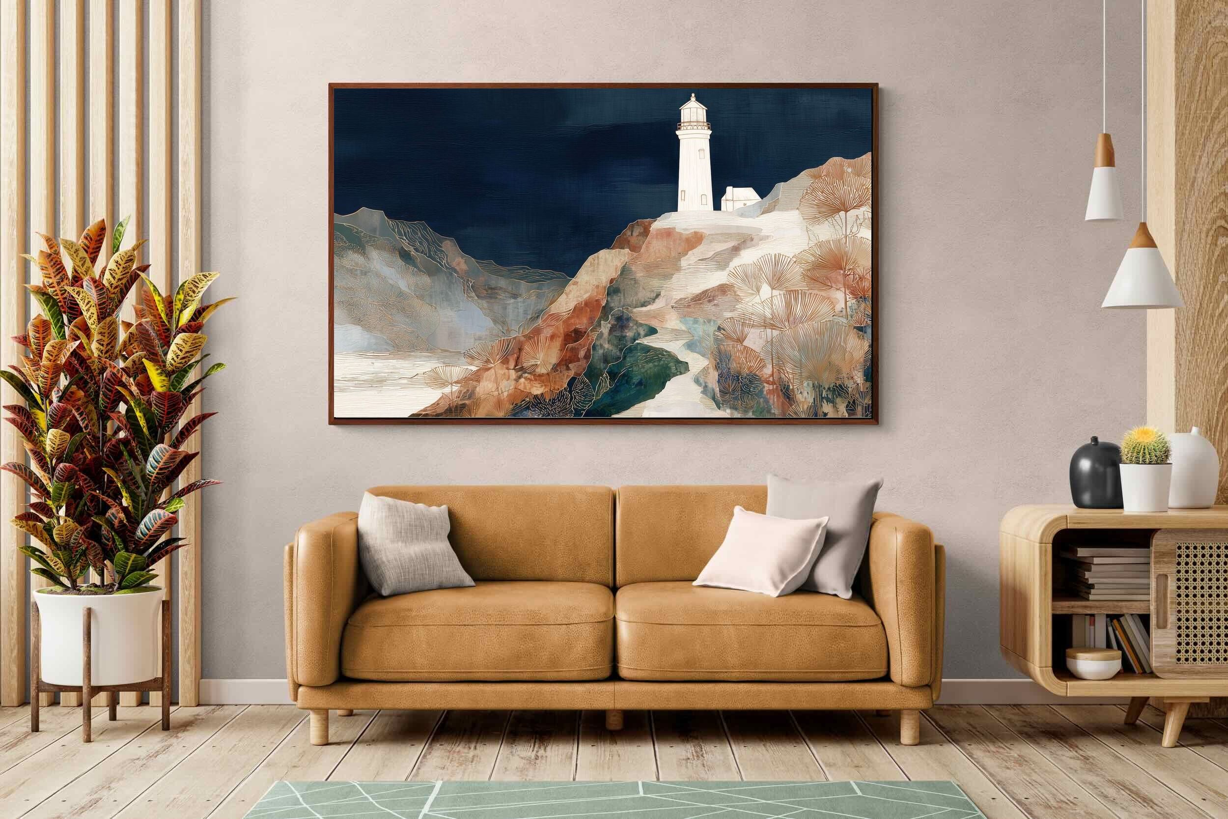 Pixalot ® Coastal Lighthouse at Night