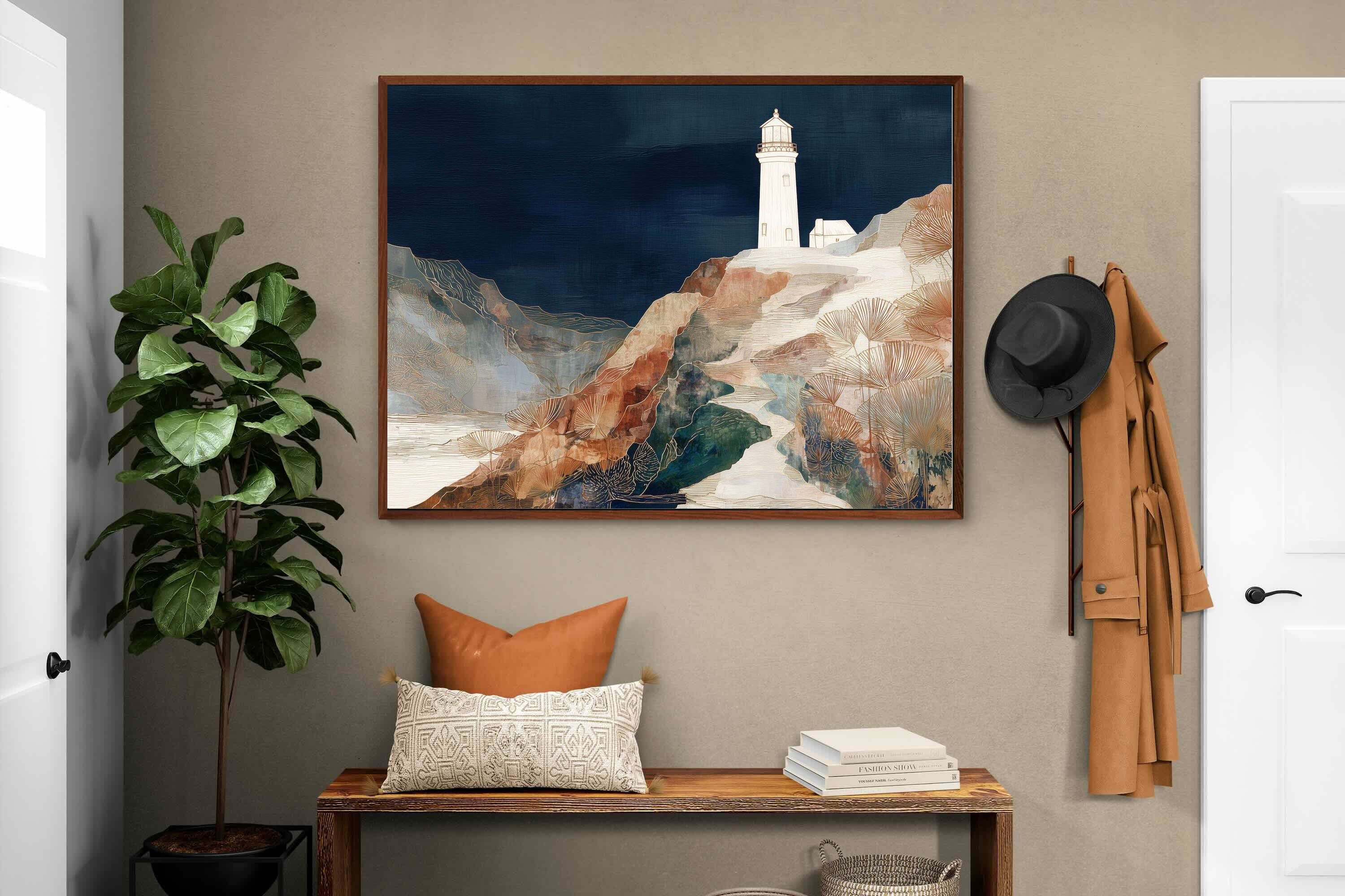 Pixalot ® Coastal Lighthouse at Night