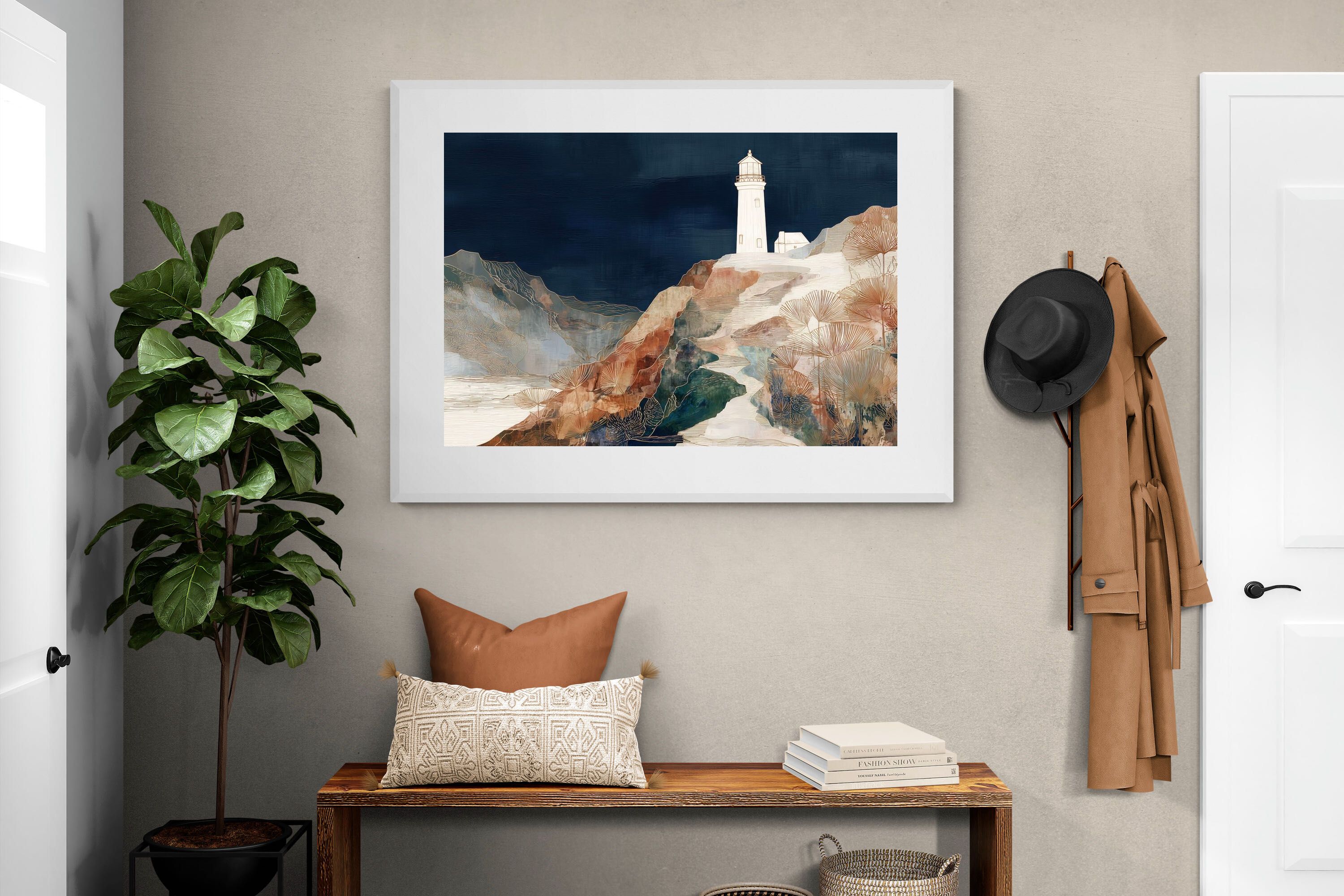 Pixalot ® Coastal Lighthouse at Night
