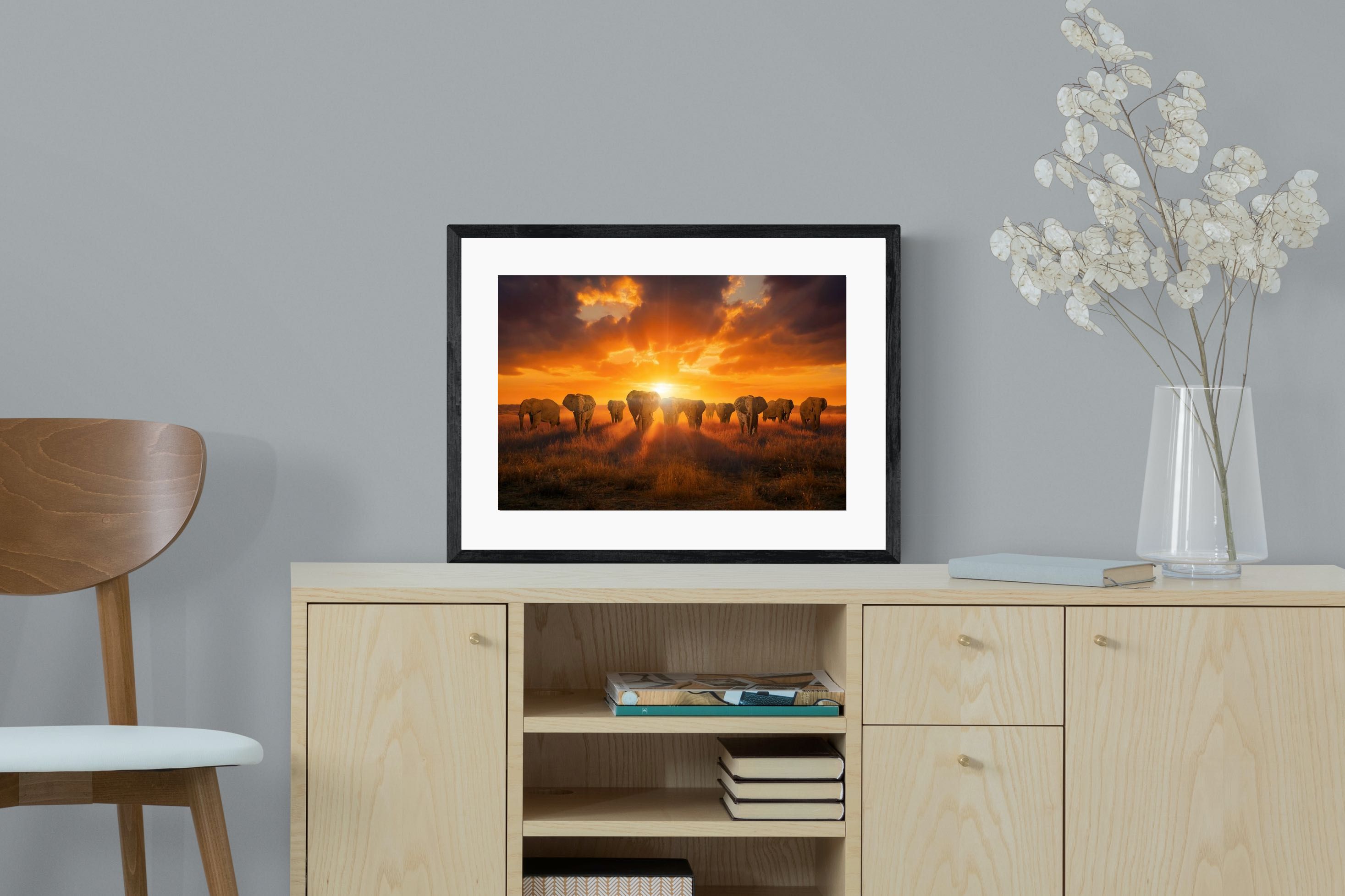 Pixalot ® Elephant Sunset