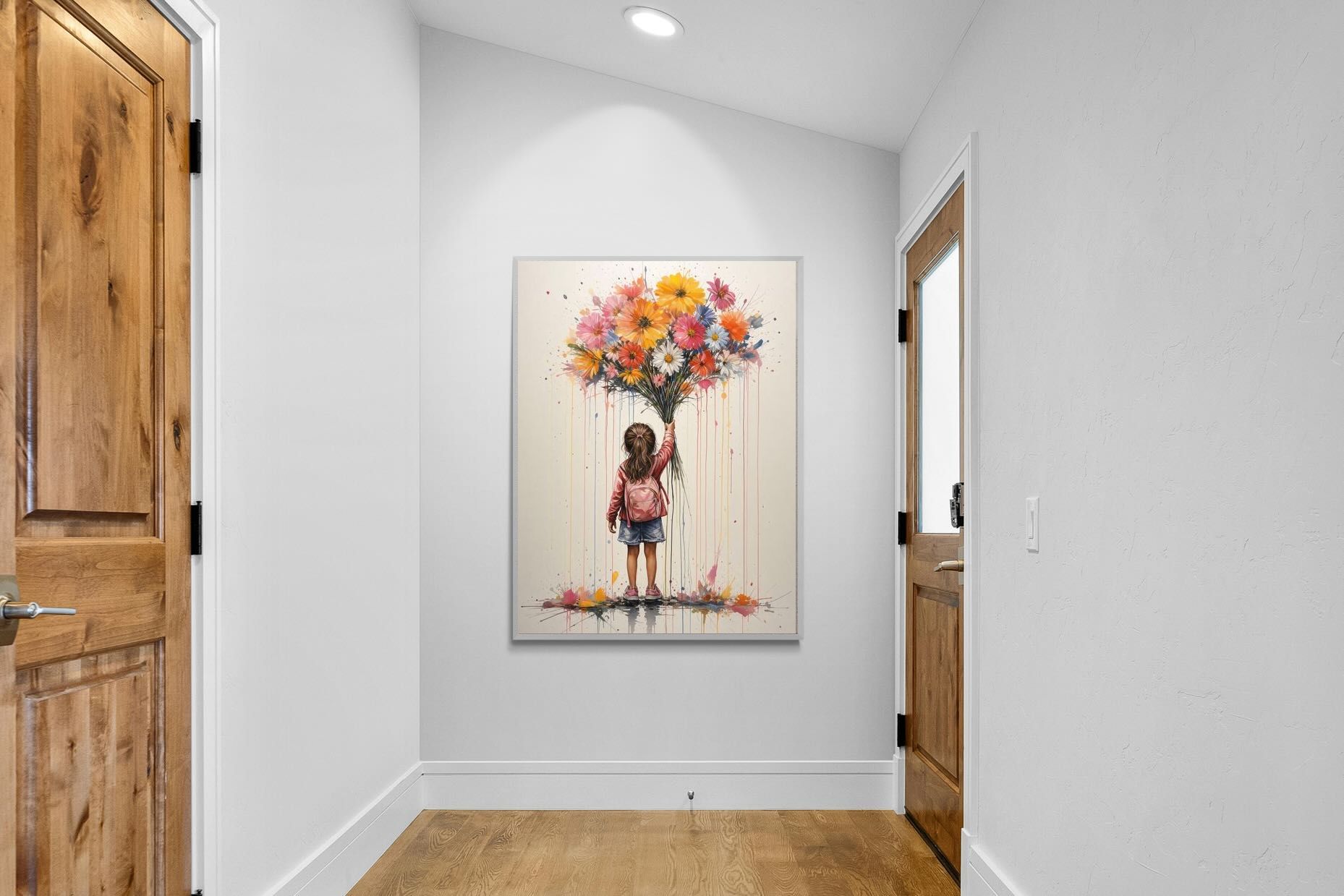 Pixalot ® Girl With Flowers
