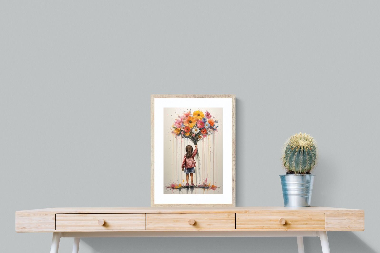 Pixalot ® Girl With Flowers