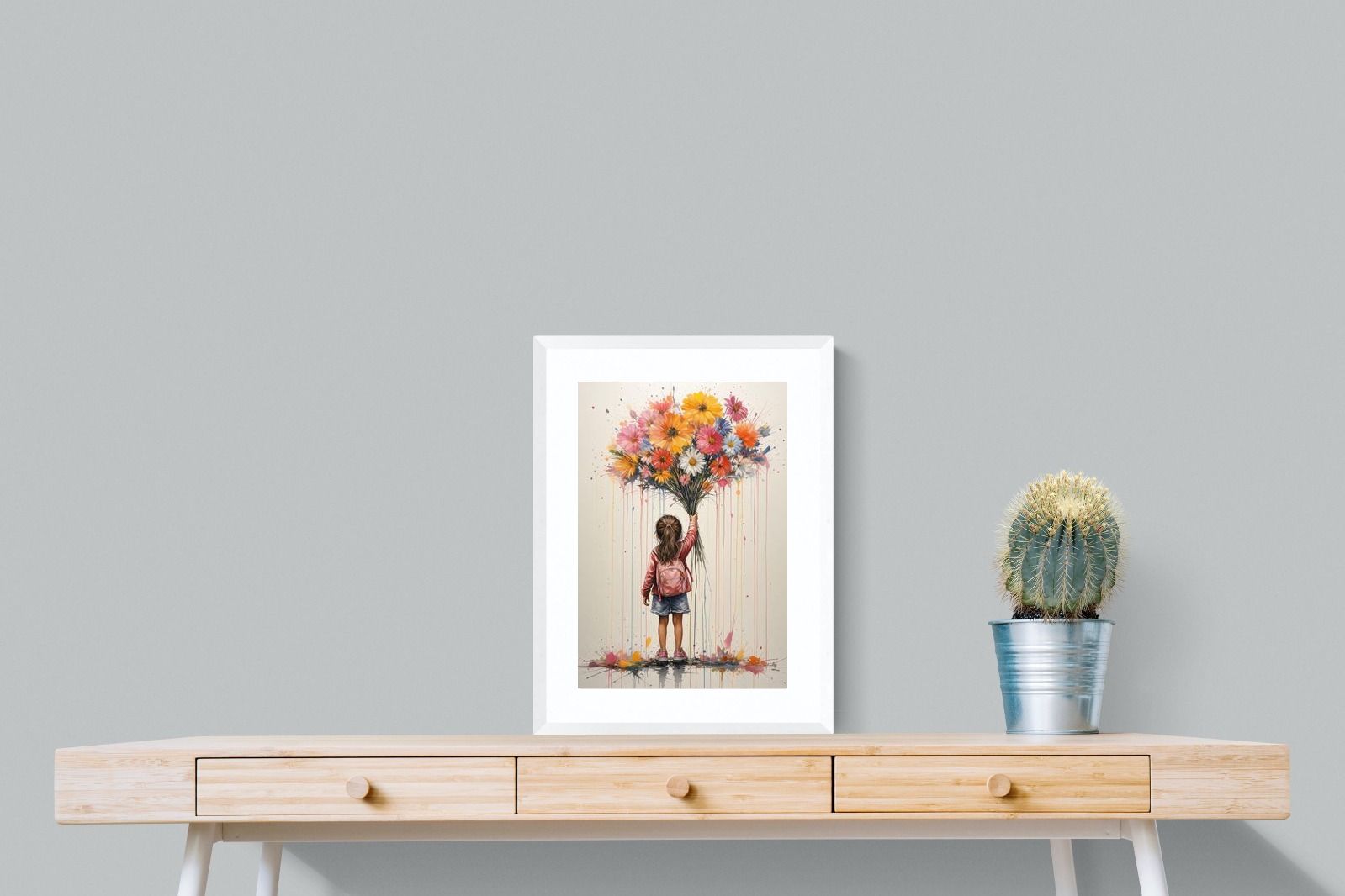 Pixalot ® Girl With Flowers