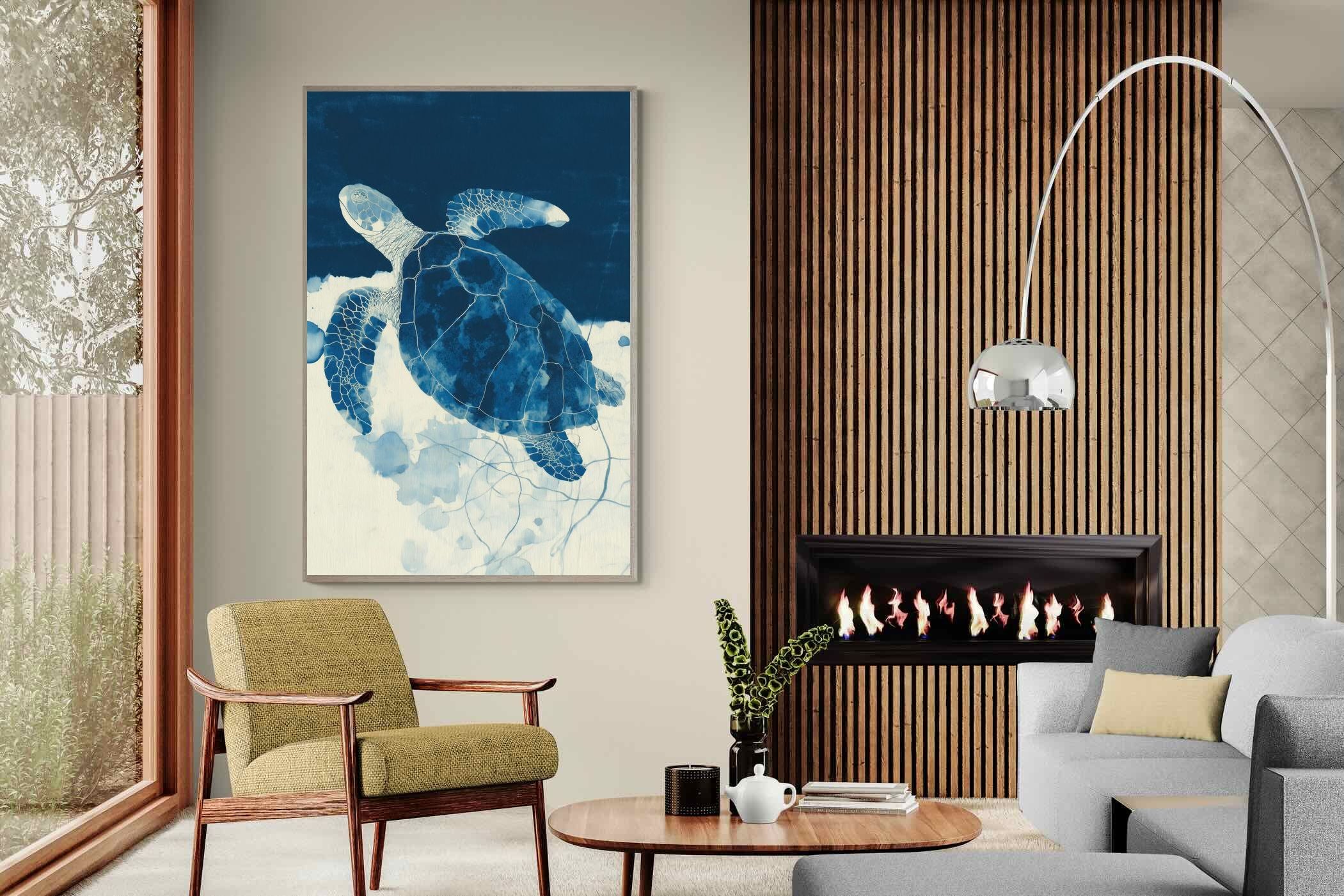 Pixalot ® Indigo Sea Turtle