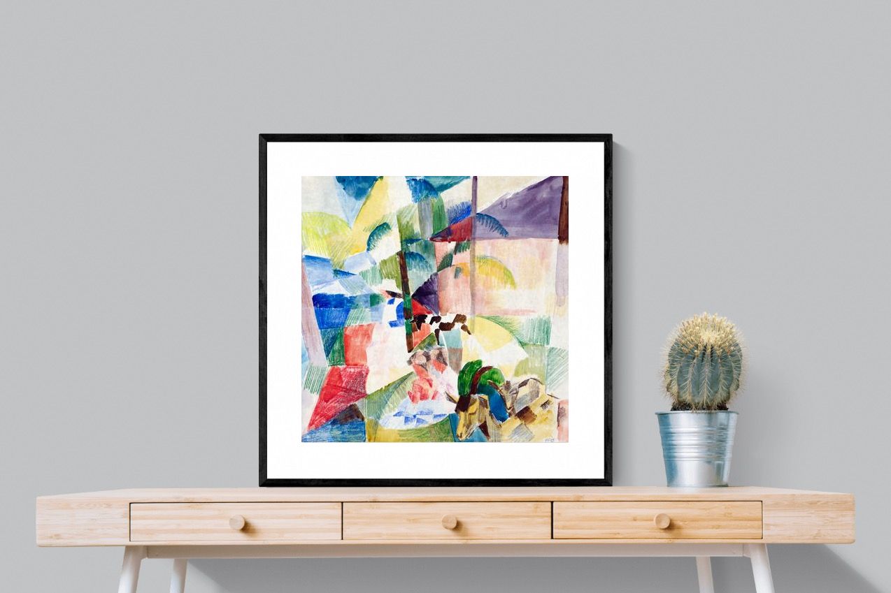 Pixalot ® Landscape with Children and Goats